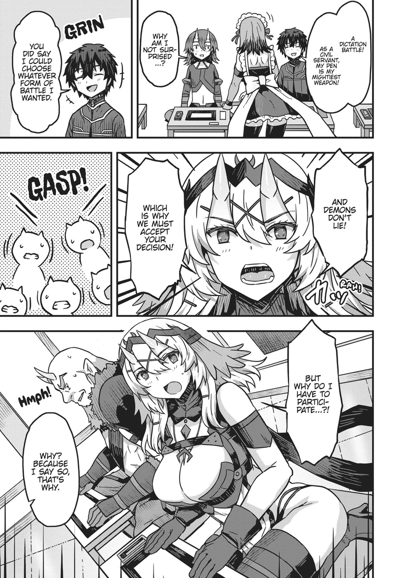 She