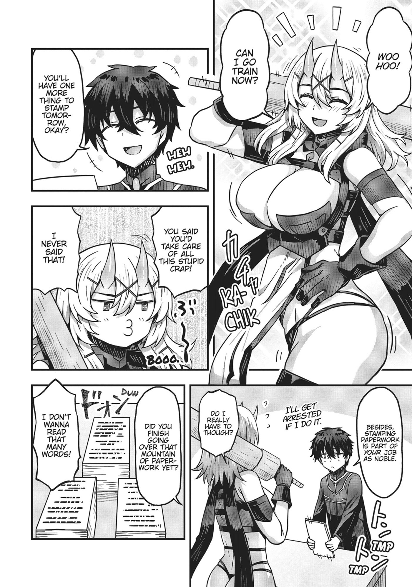 She