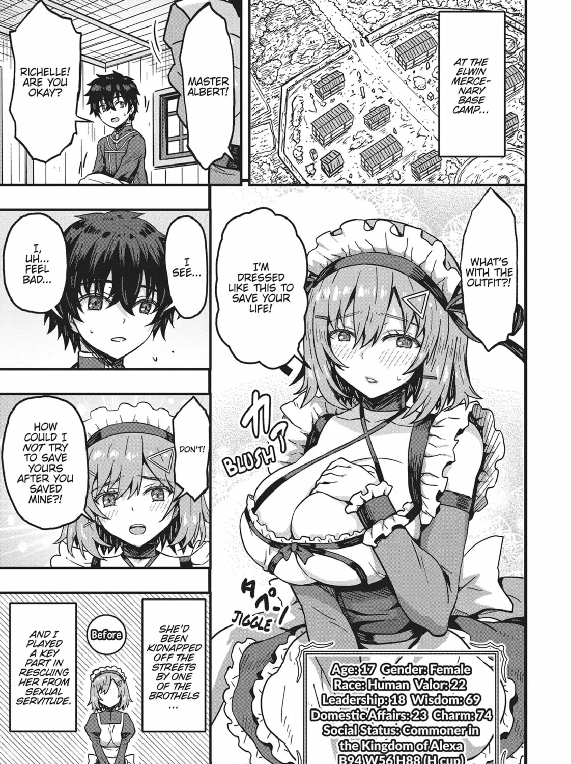 She