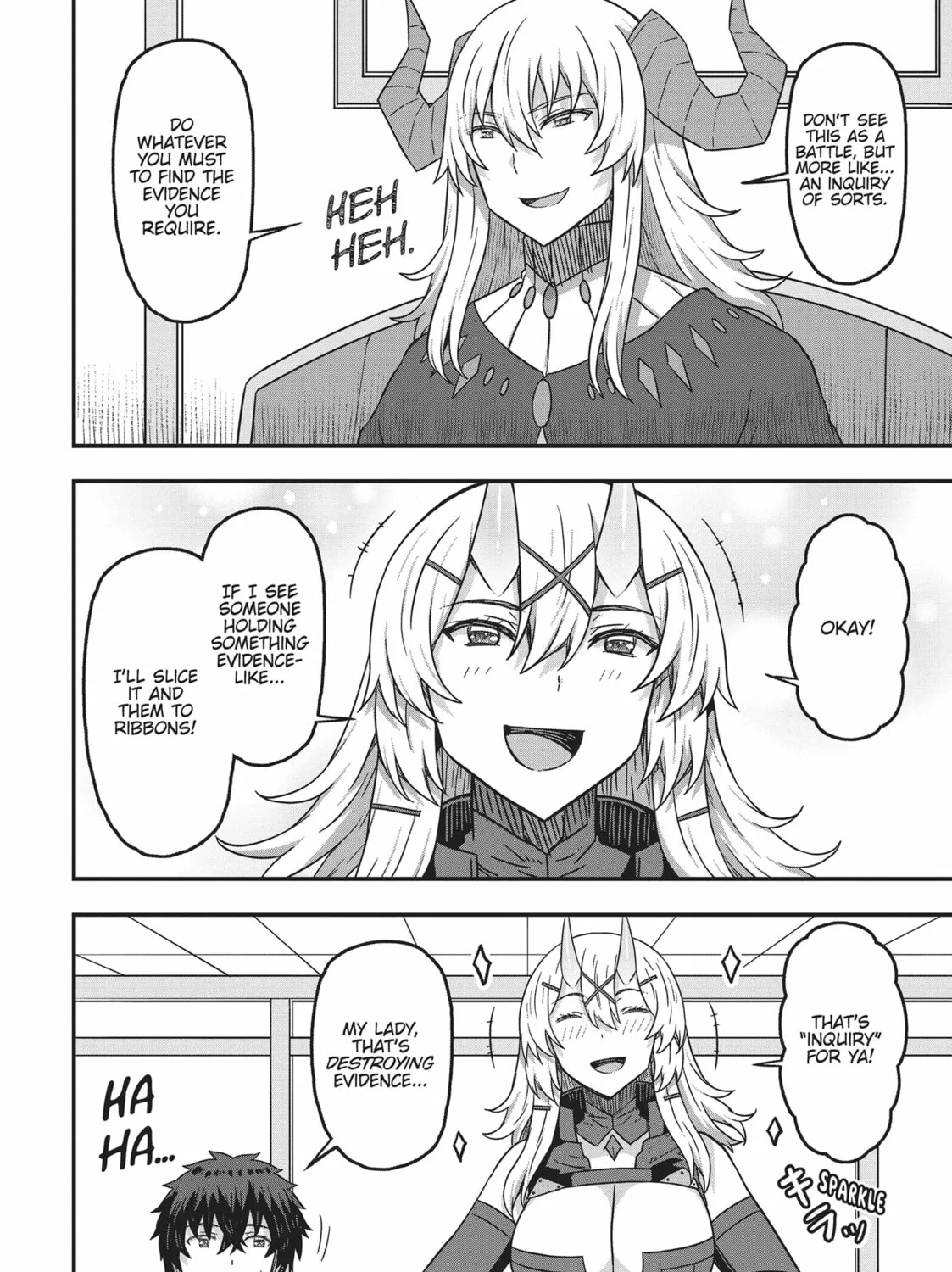She