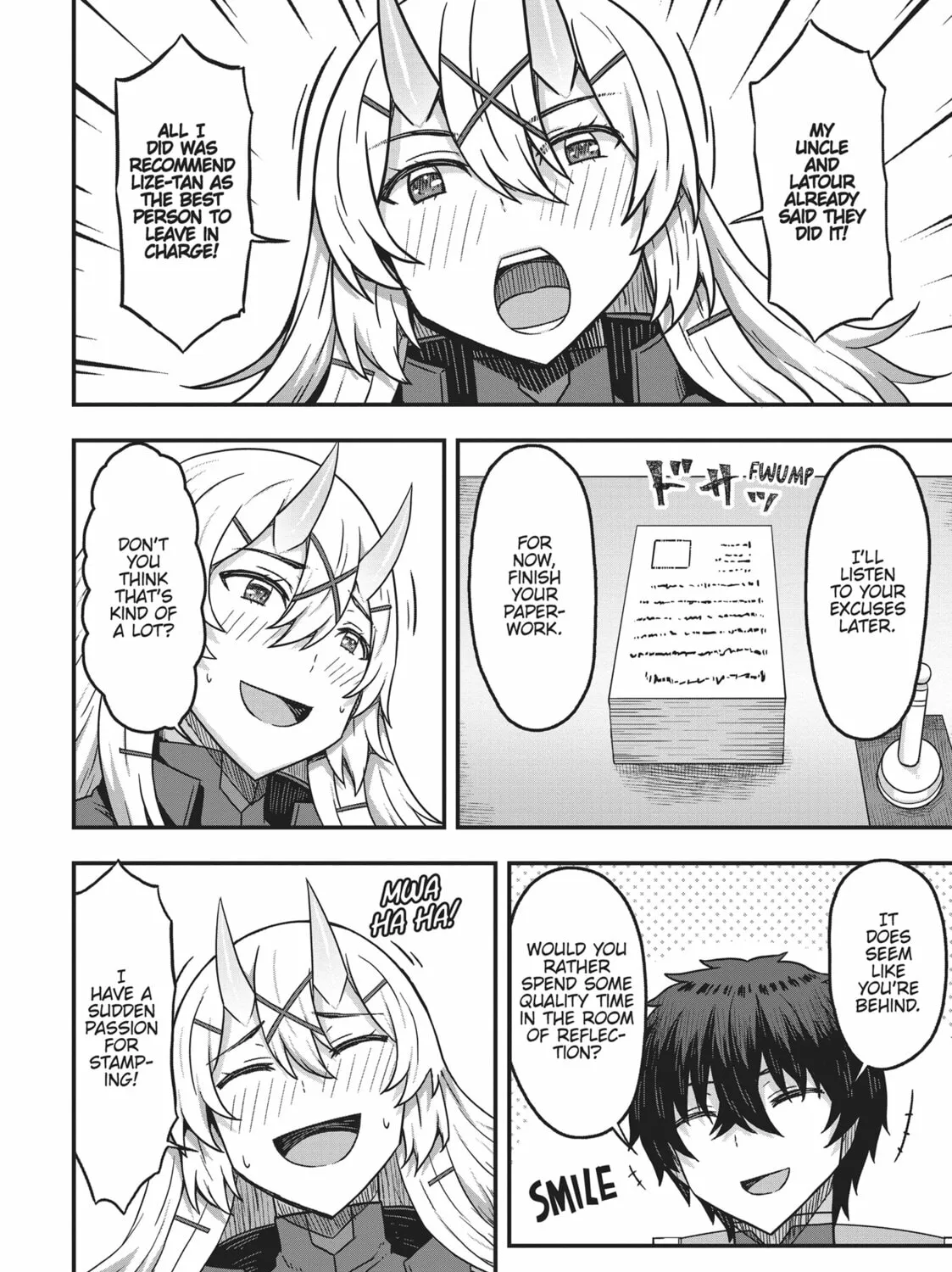 She
