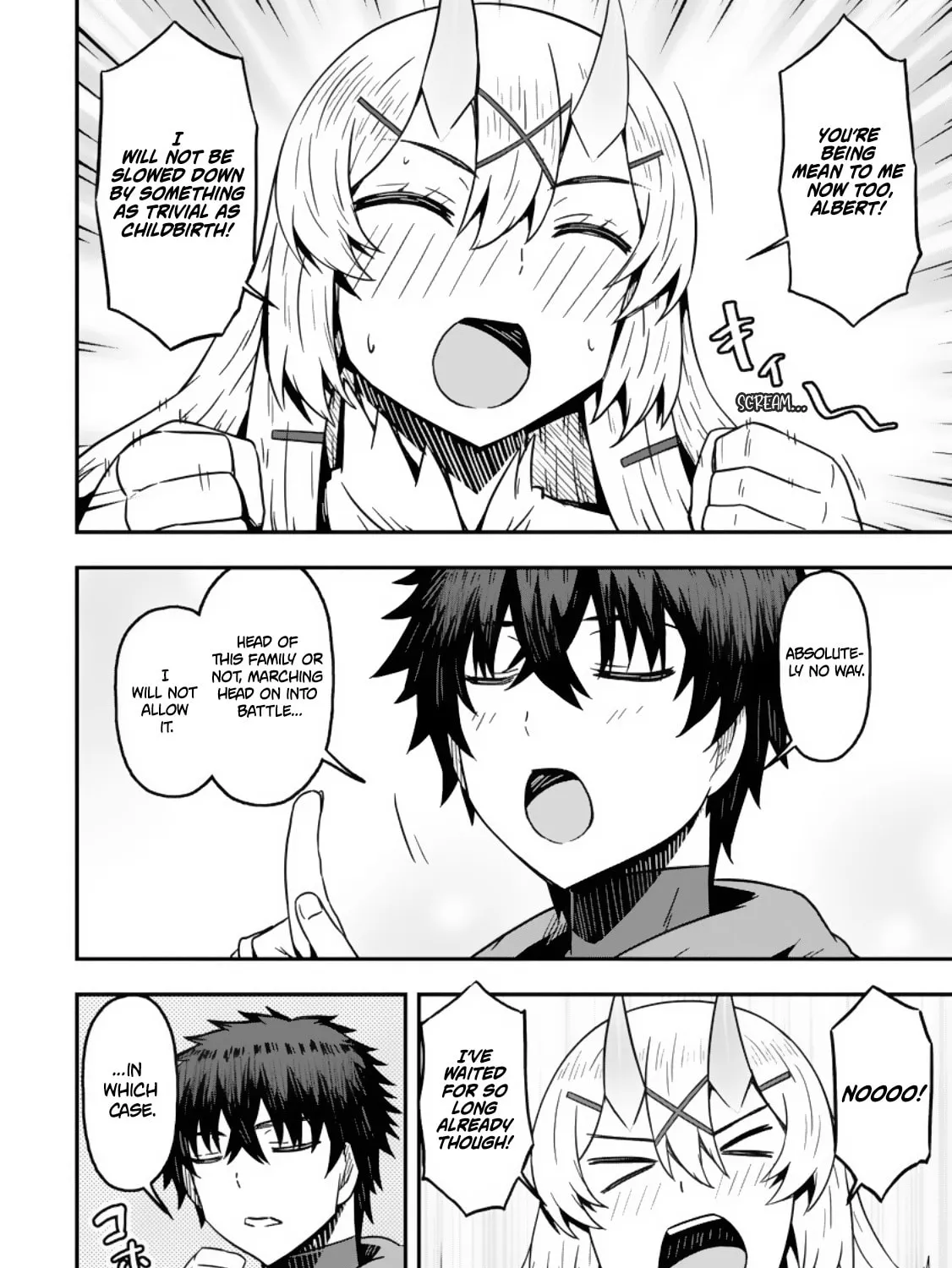 She