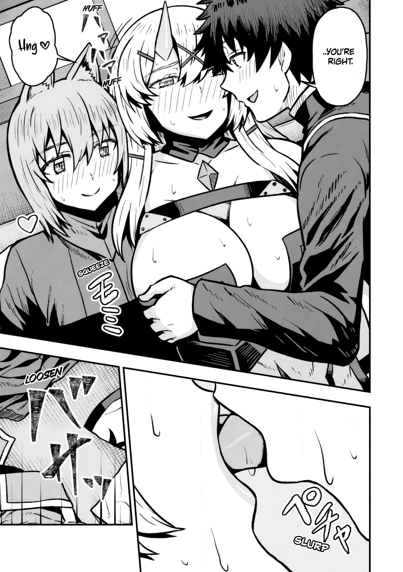 She