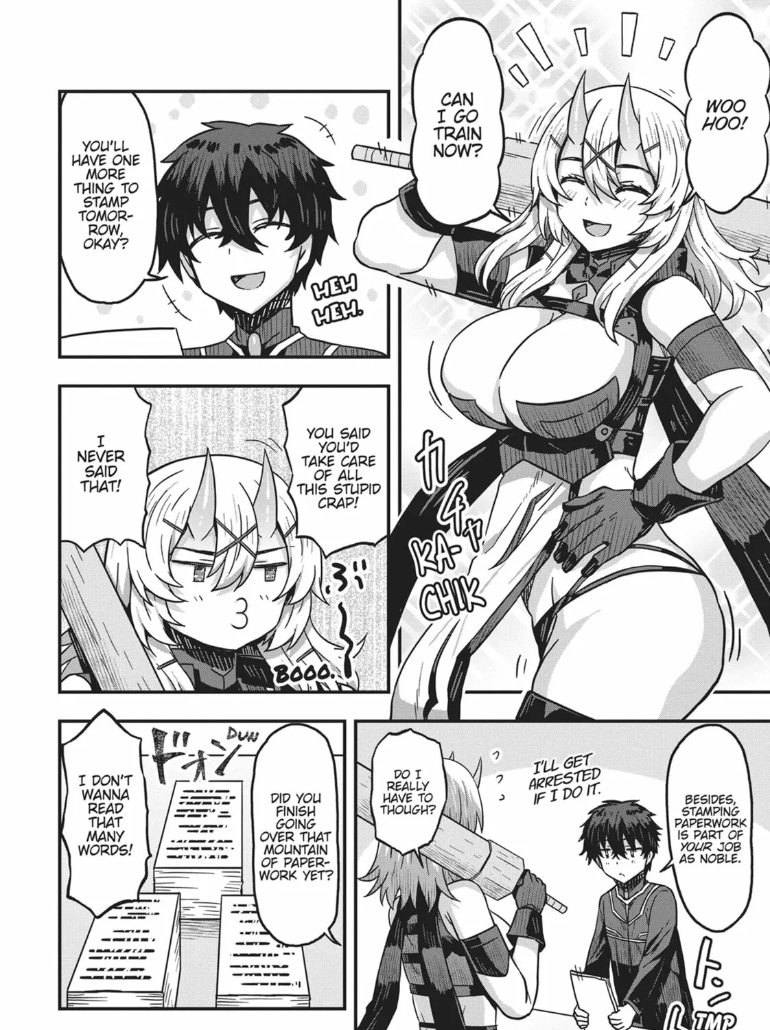 She