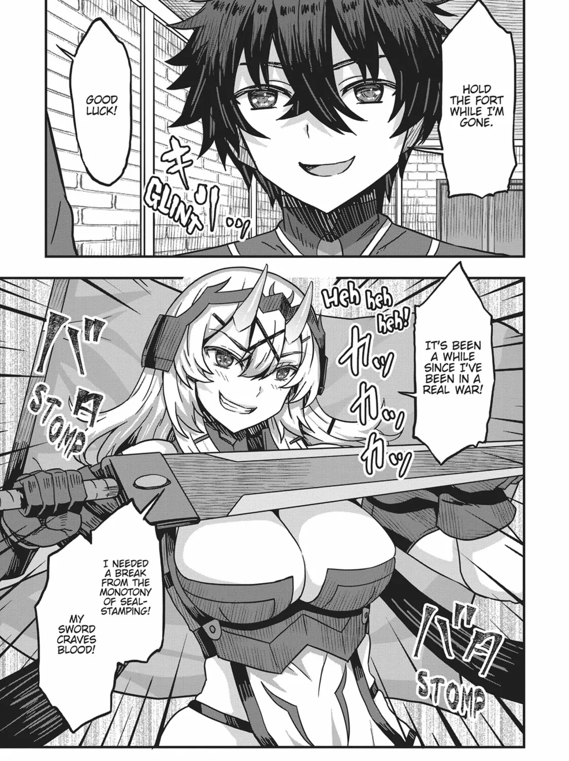 She