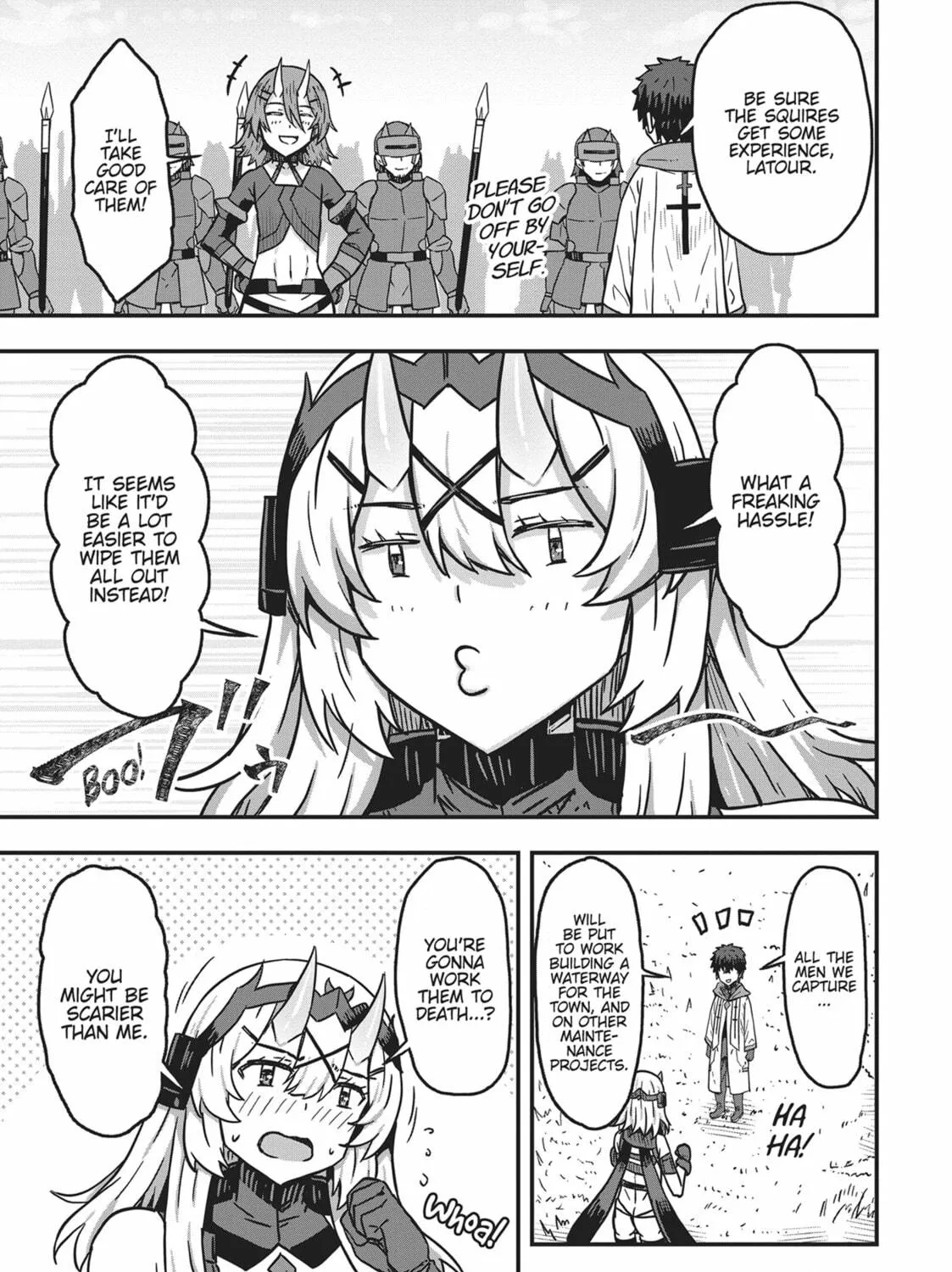 She