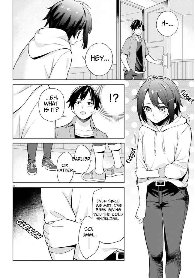She was Actually My Stepsister.: Recently, the Sense of Distance Between Me and My New Stepbrother is Incredibly Close Chapter 1 page 25 - 