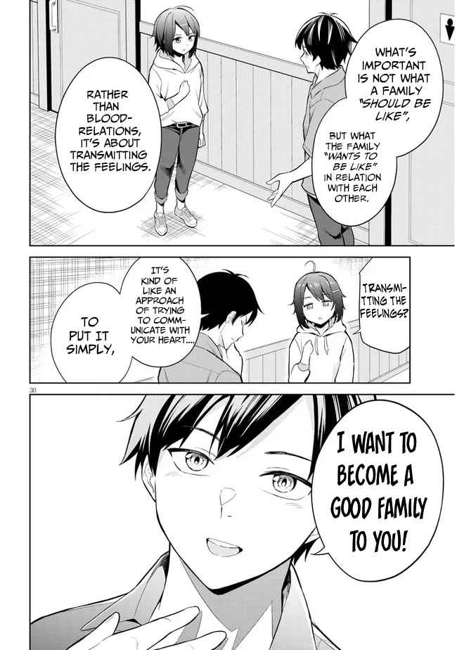 She was Actually My Stepsister.: Recently, the Sense of Distance Between Me and My New Stepbrother is Incredibly Close Chapter 1 page 29 - 