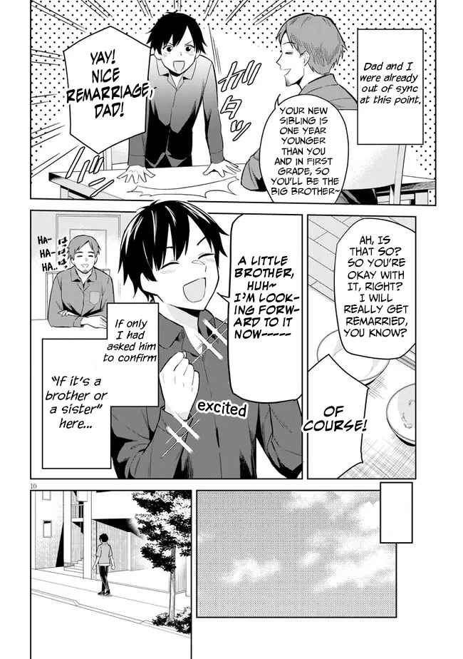 She was Actually My Stepsister.: Recently, the Sense of Distance Between Me and My New Stepbrother is Incredibly Close Chapter 1 page 9 - 