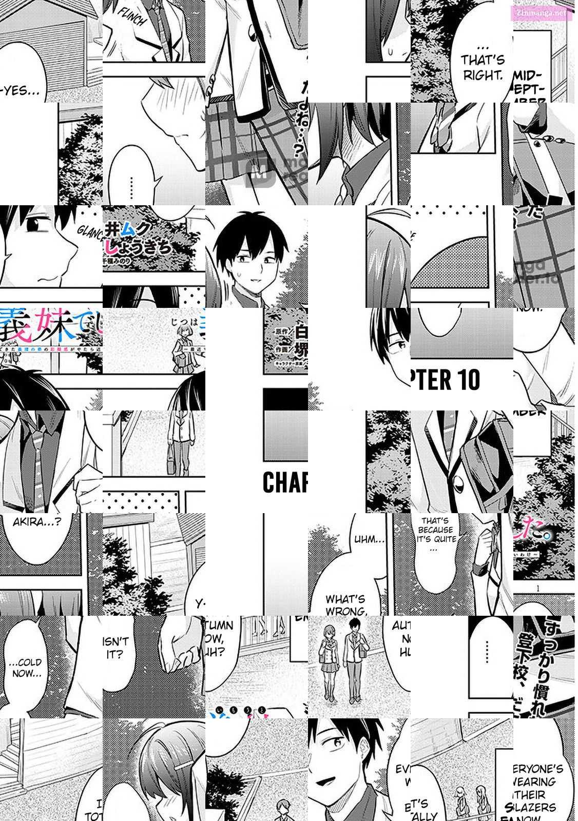 She was Actually My Stepsister.: Recently, the Sense of Distance Between Me and My New Stepbrother is Incredibly Close Chapter 10 page 1 - 