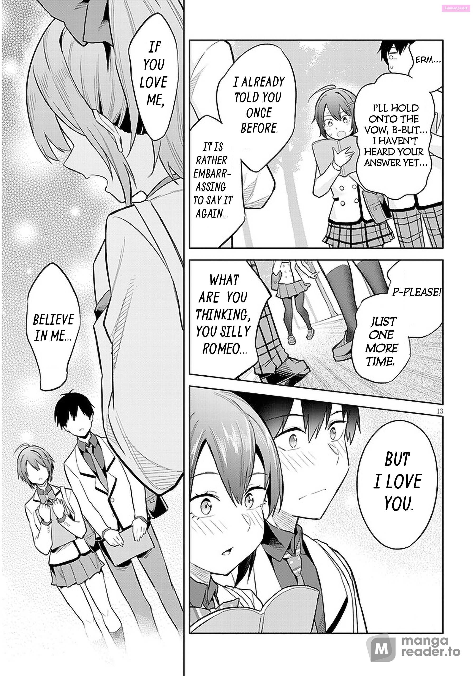 She was Actually My Stepsister.: Recently, the Sense of Distance Between Me and My New Stepbrother is Incredibly Close Chapter 13 page 13 - 