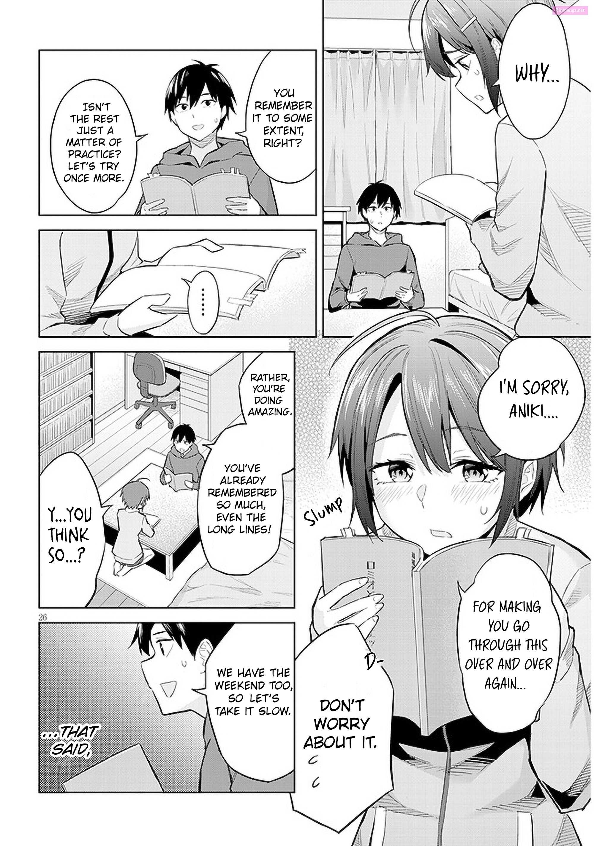 She was Actually My Stepsister.: Recently, the Sense of Distance Between Me and My New Stepbrother is Incredibly Close Chapter 13 page 26 - 