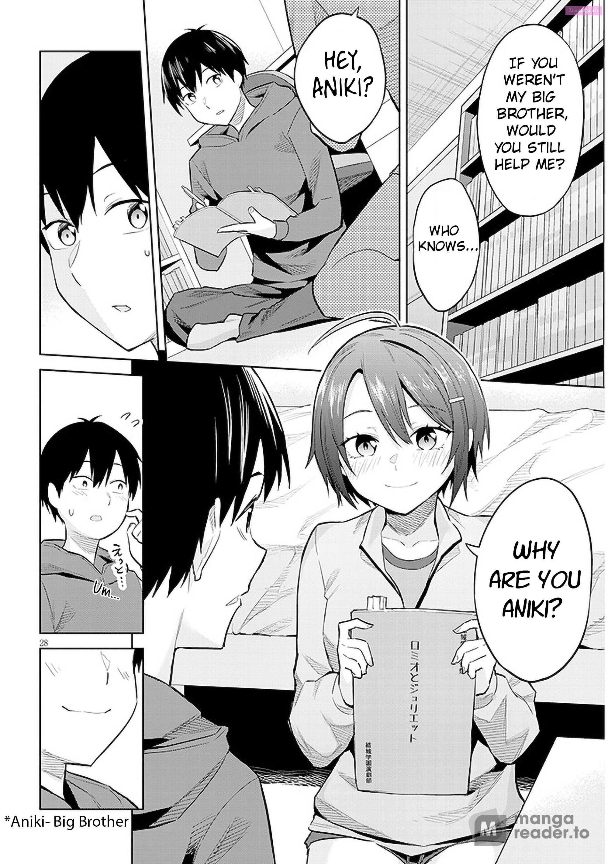 She was Actually My Stepsister.: Recently, the Sense of Distance Between Me and My New Stepbrother is Incredibly Close Chapter 13 page 28 - 