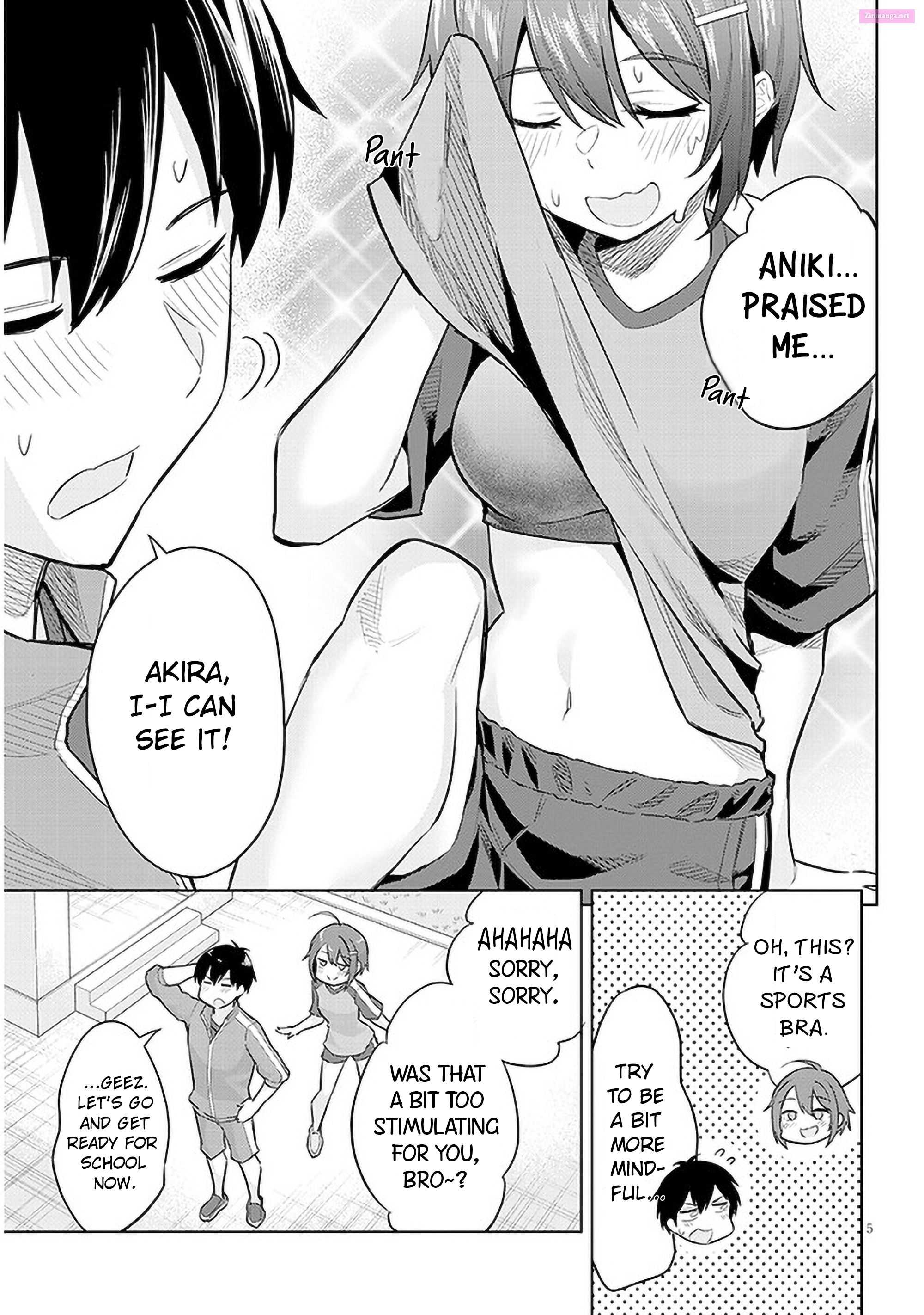 She was Actually My Stepsister.: Recently, the Sense of Distance Between Me and My New Stepbrother is Incredibly Close Chapter 13 page 5 - 