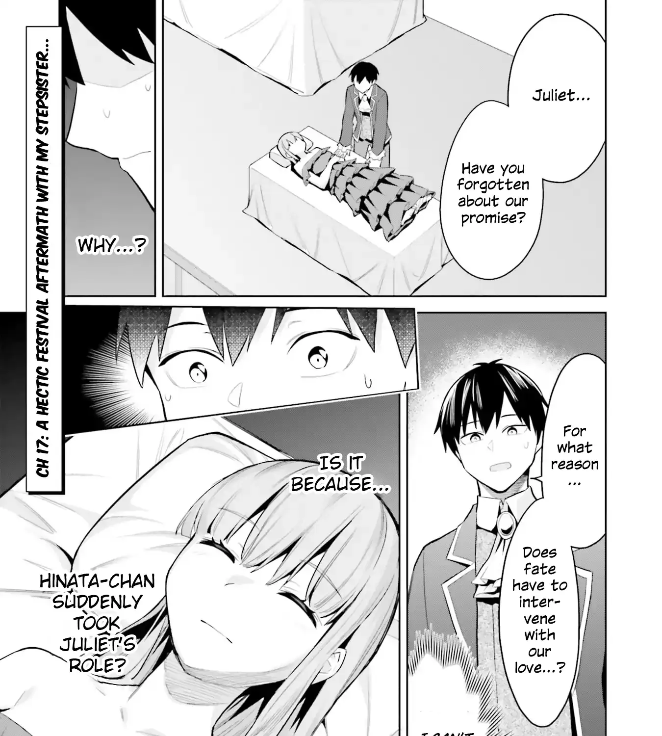 She was Actually My Stepsister.: Recently, the Sense of Distance Between Me and My New Stepbrother is Incredibly Close Chapter 17 page 1 - 