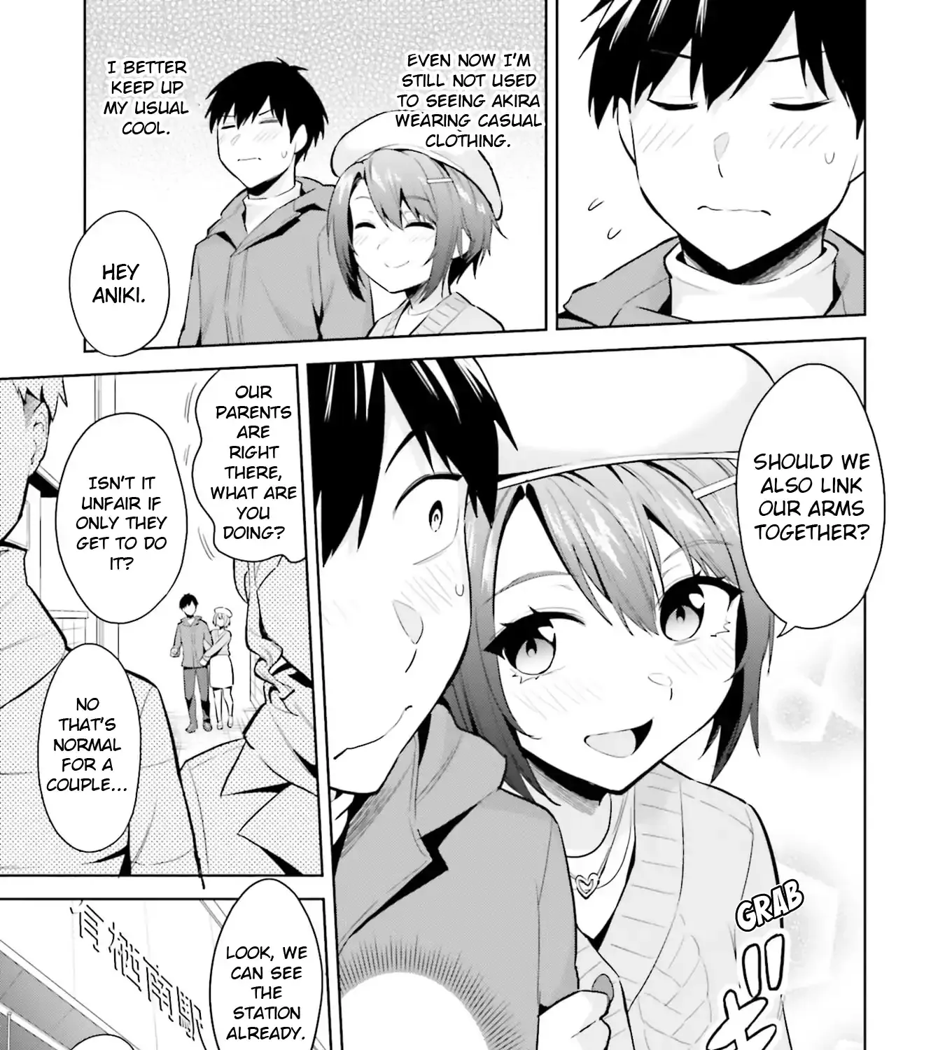 She was Actually My Stepsister.: Recently, the Sense of Distance Between Me and My New Stepbrother is Incredibly Close Chapter 19 page 5 - 