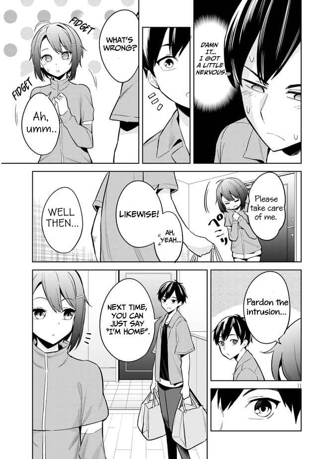 She was Actually My Stepsister.: Recently, the Sense of Distance Between Me and My New Stepbrother is Incredibly Close Chapter 2 page 11 - 