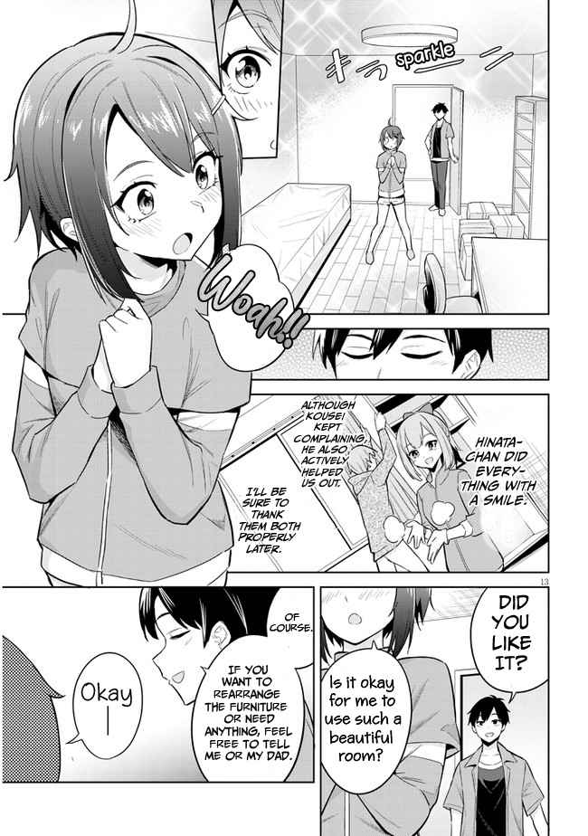 She was Actually My Stepsister.: Recently, the Sense of Distance Between Me and My New Stepbrother is Incredibly Close Chapter 2 page 13 - 