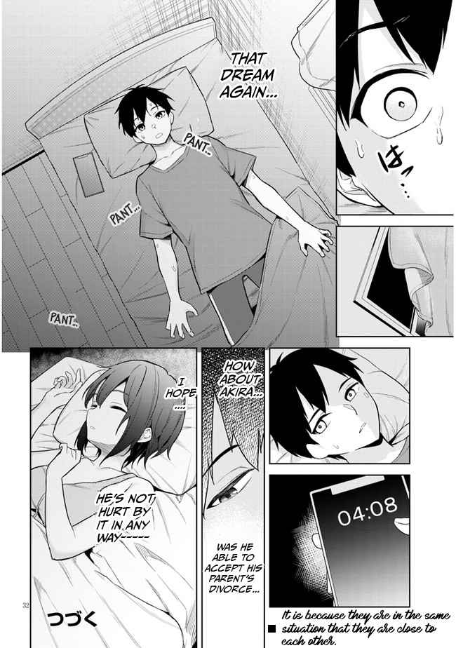 She was Actually My Stepsister.: Recently, the Sense of Distance Between Me and My New Stepbrother is Incredibly Close Chapter 2 page 32 - 