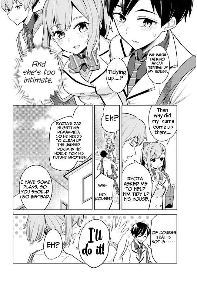 She was Actually My Stepsister.: Recently, the Sense of Distance Between Me and My New Stepbrother is Incredibly Close Chapter 2 page 6 - 