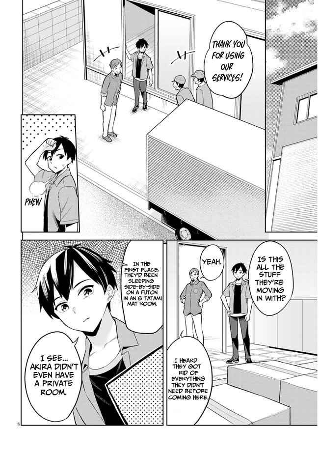 She was Actually My Stepsister.: Recently, the Sense of Distance Between Me and My New Stepbrother is Incredibly Close Chapter 2 page 8 - 