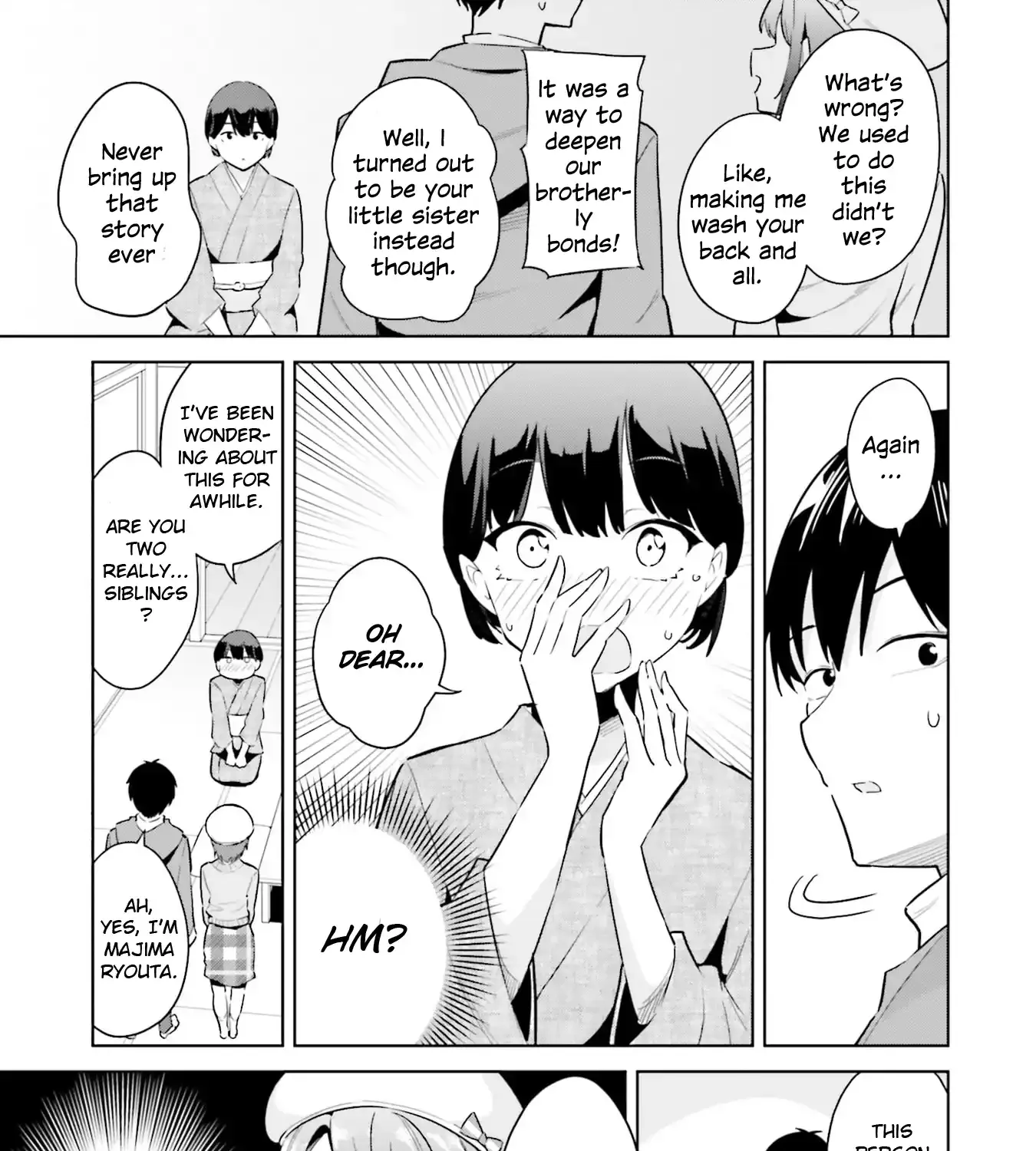 She was Actually My Stepsister.: Recently, the Sense of Distance Between Me and My New Stepbrother is Incredibly Close Chapter 20 page 9 - 