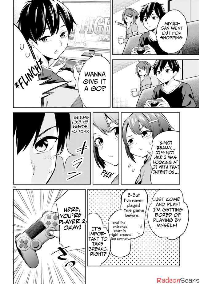 She was Actually My Stepsister.: Recently, the Sense of Distance Between Me and My New Stepbrother is Incredibly Close Chapter 3 page 16 - 