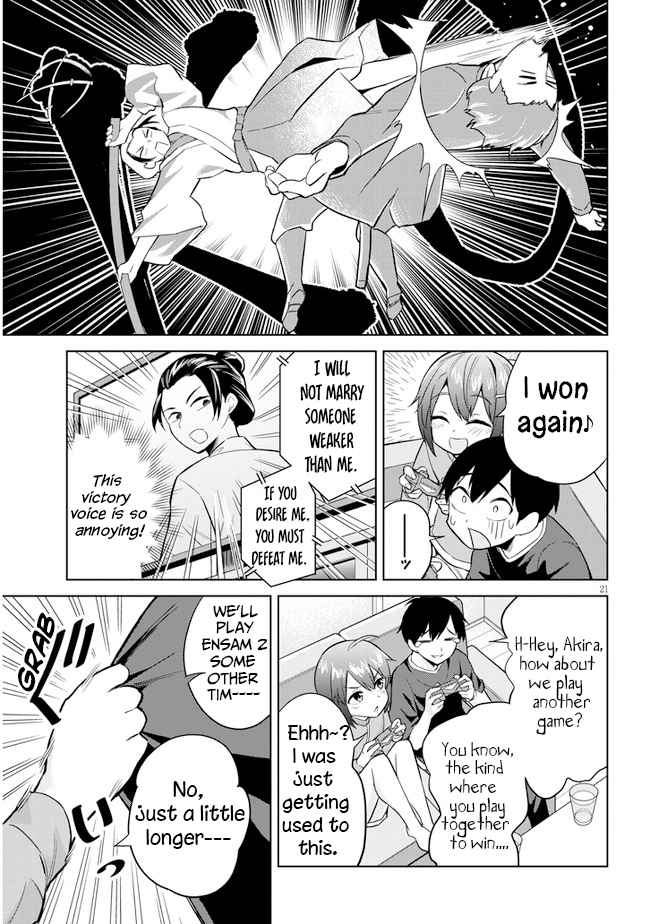 She was Actually My Stepsister.: Recently, the Sense of Distance Between Me and My New Stepbrother is Incredibly Close Chapter 3 page 21 - 