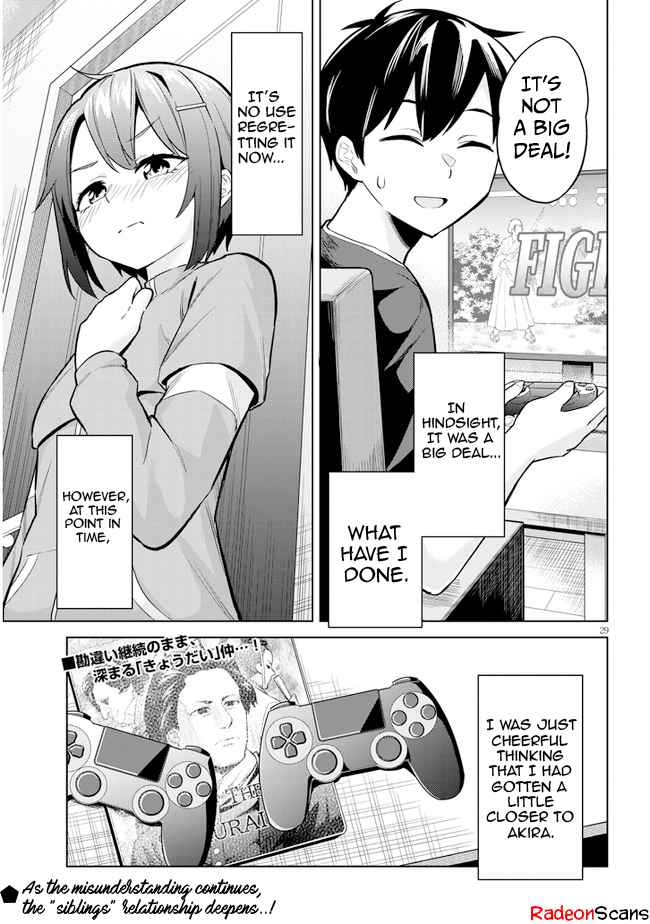 She was Actually My Stepsister.: Recently, the Sense of Distance Between Me and My New Stepbrother is Incredibly Close Chapter 3 page 29 - 