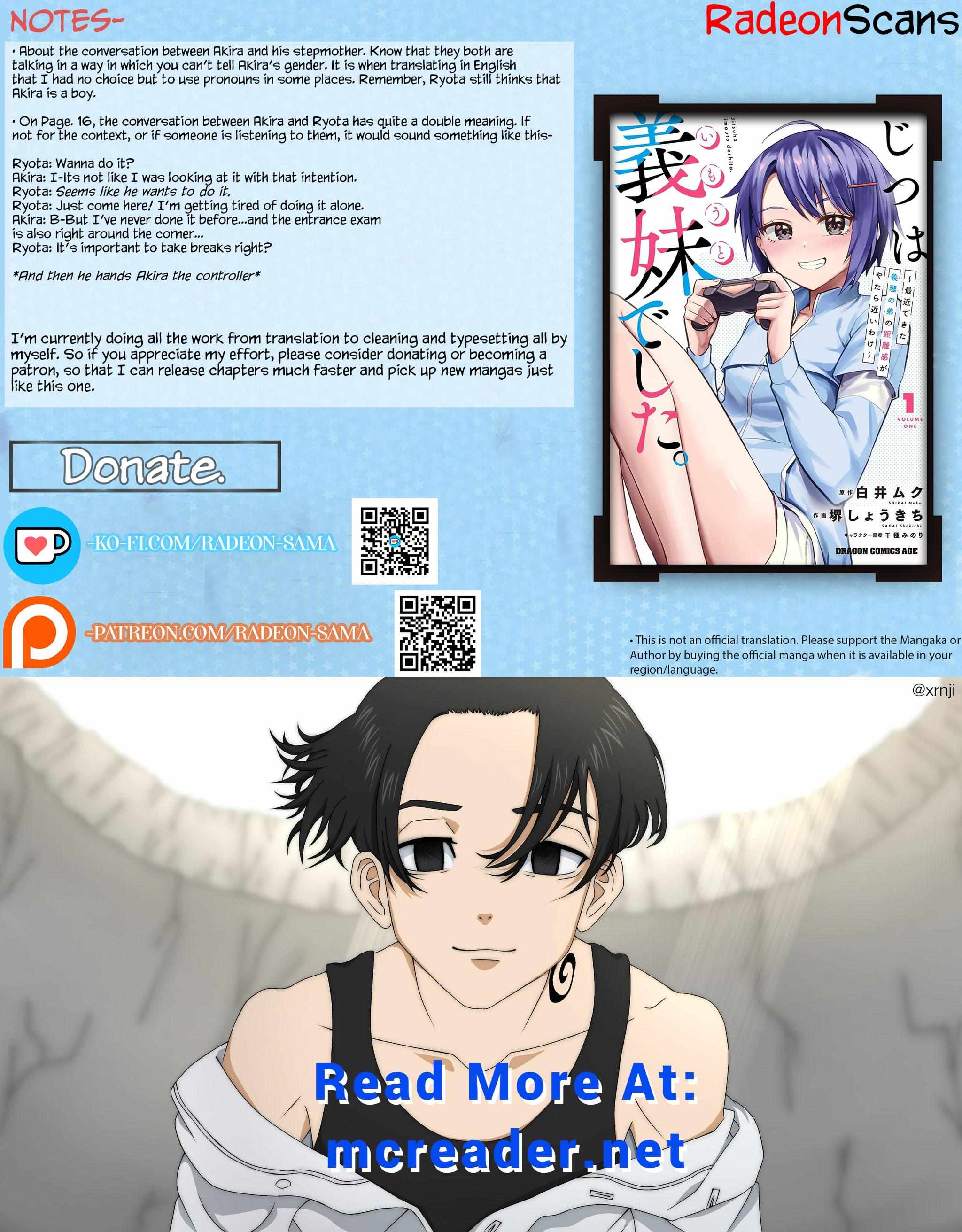 She was Actually My Stepsister.: Recently, the Sense of Distance Between Me and My New Stepbrother is Incredibly Close Chapter 3 page 30 - 