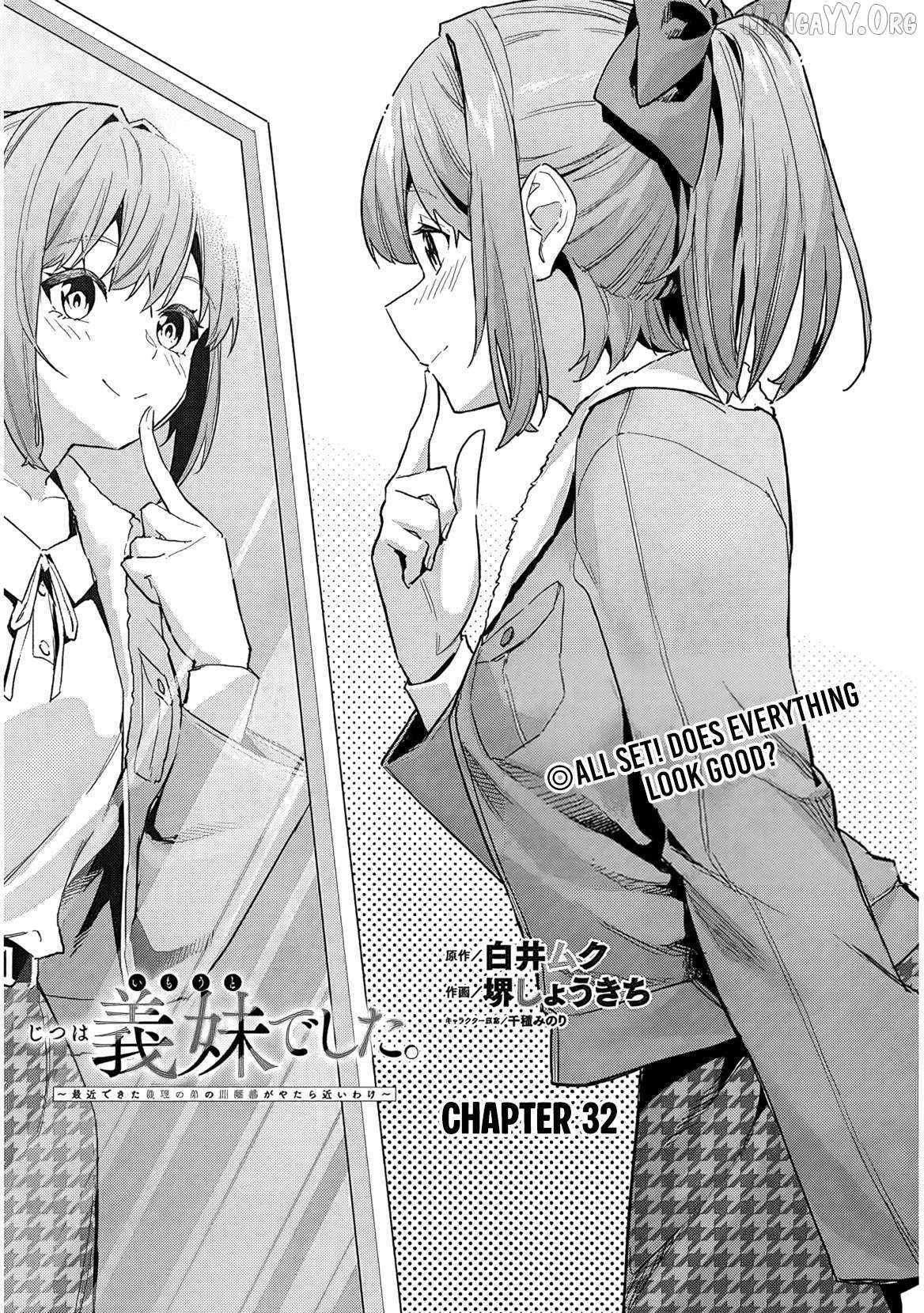She was Actually My Stepsister.: Recently, the Sense of Distance Between Me and My New Stepbrother is Incredibly Close Chapter 32 page 2 - 