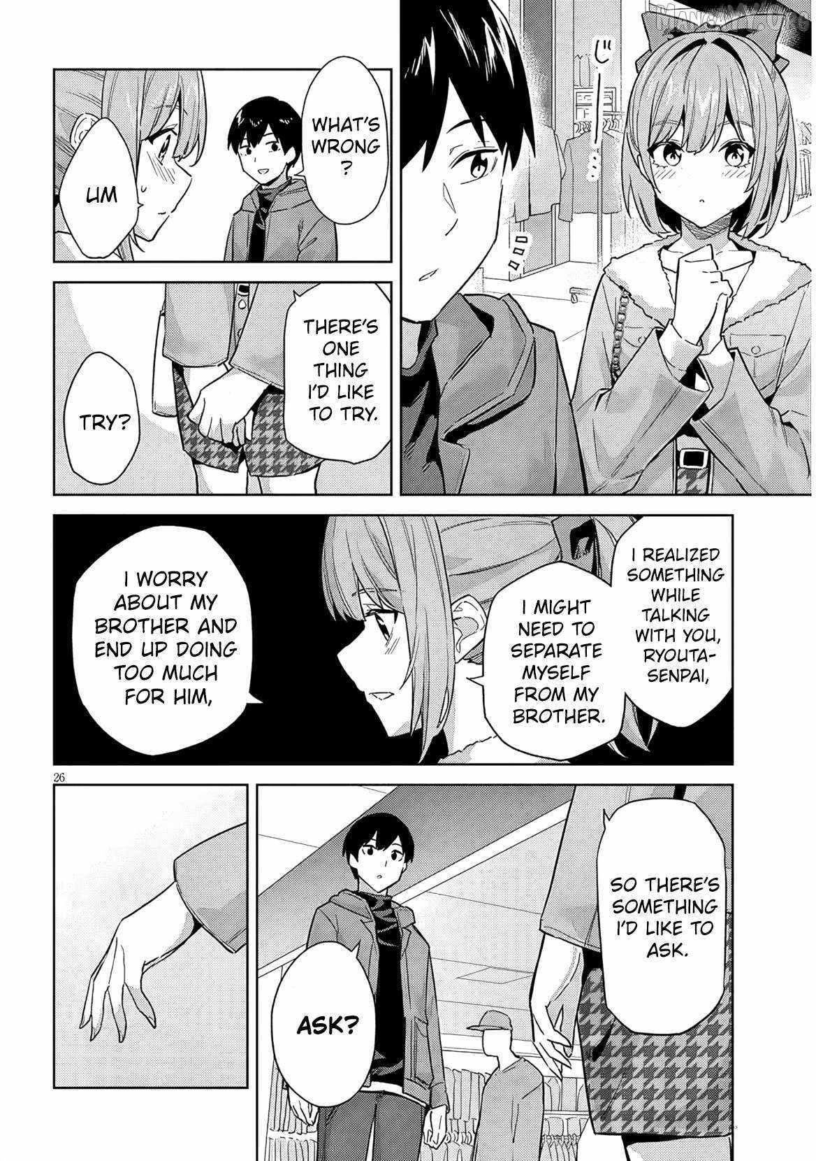 She was Actually My Stepsister.: Recently, the Sense of Distance Between Me and My New Stepbrother is Incredibly Close Chapter 32 page 27 - 