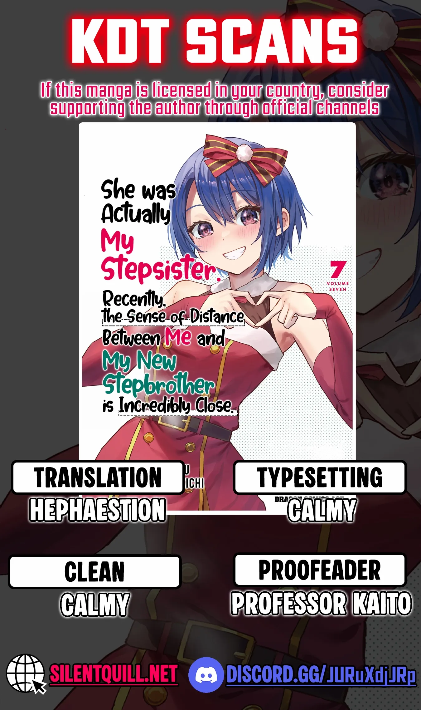 She was Actually My Stepsister.: Recently, the Sense of Distance Between Me and My New Stepbrother is Incredibly Close Chapter 33 page 1 - 