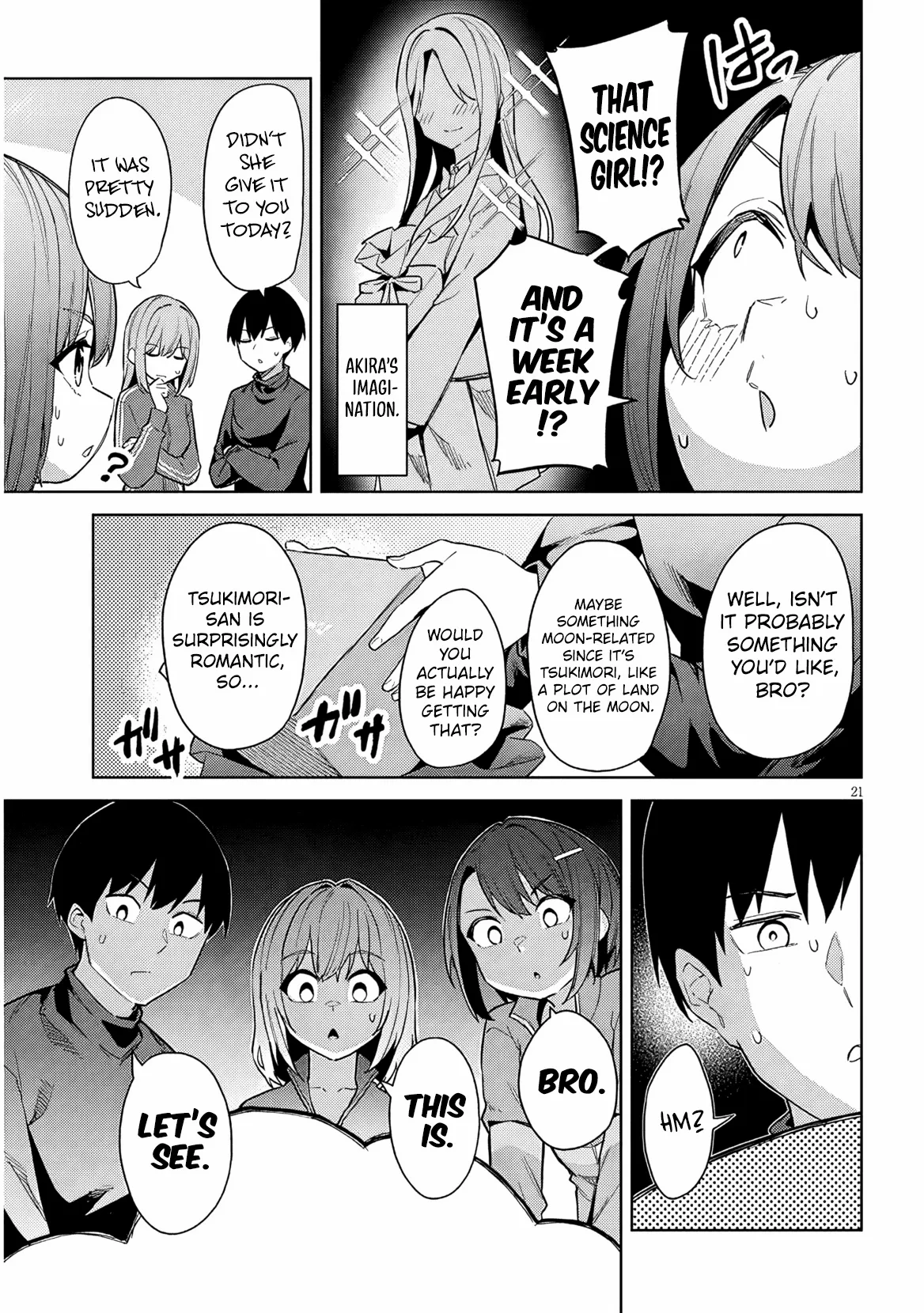 She was Actually My Stepsister.: Recently, the Sense of Distance Between Me and My New Stepbrother is Incredibly Close Chapter 33 page 22 - 