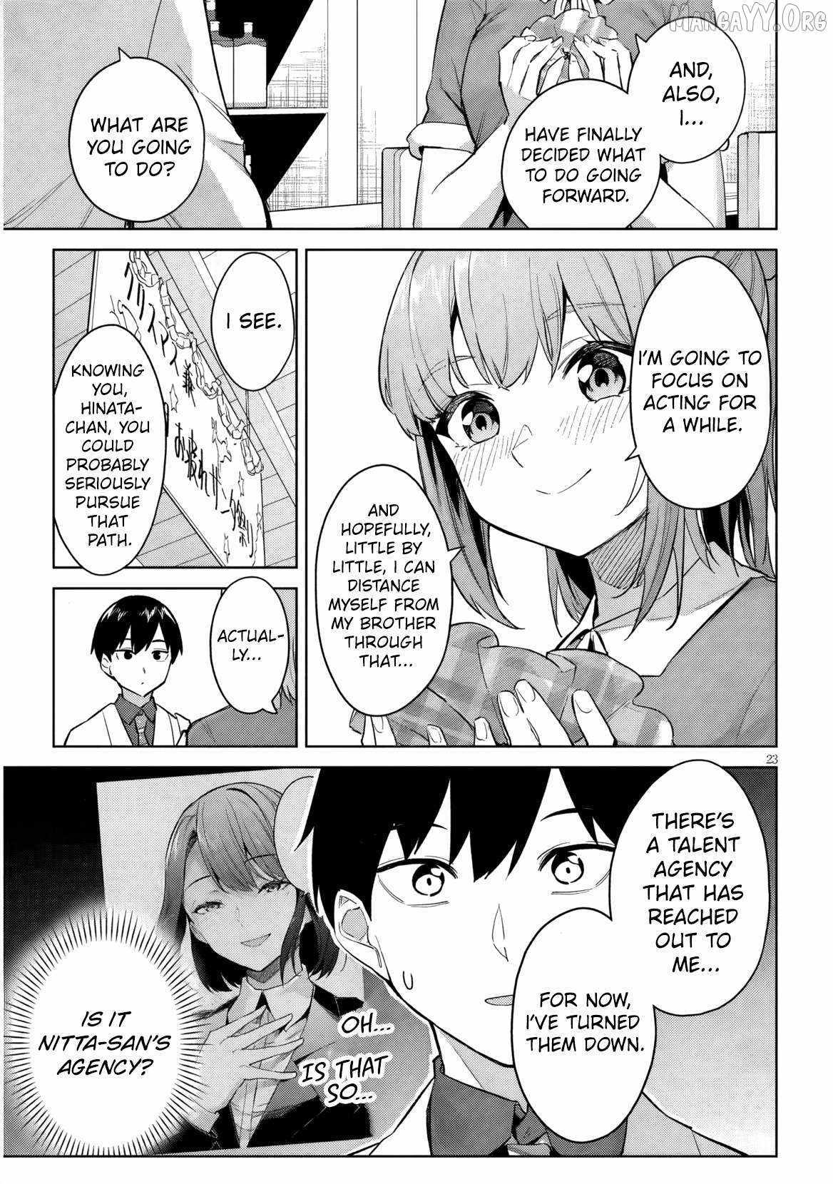 She was Actually My Stepsister.: Recently, the Sense of Distance Between Me and My New Stepbrother is Incredibly Close Chapter 34 page 24 - 