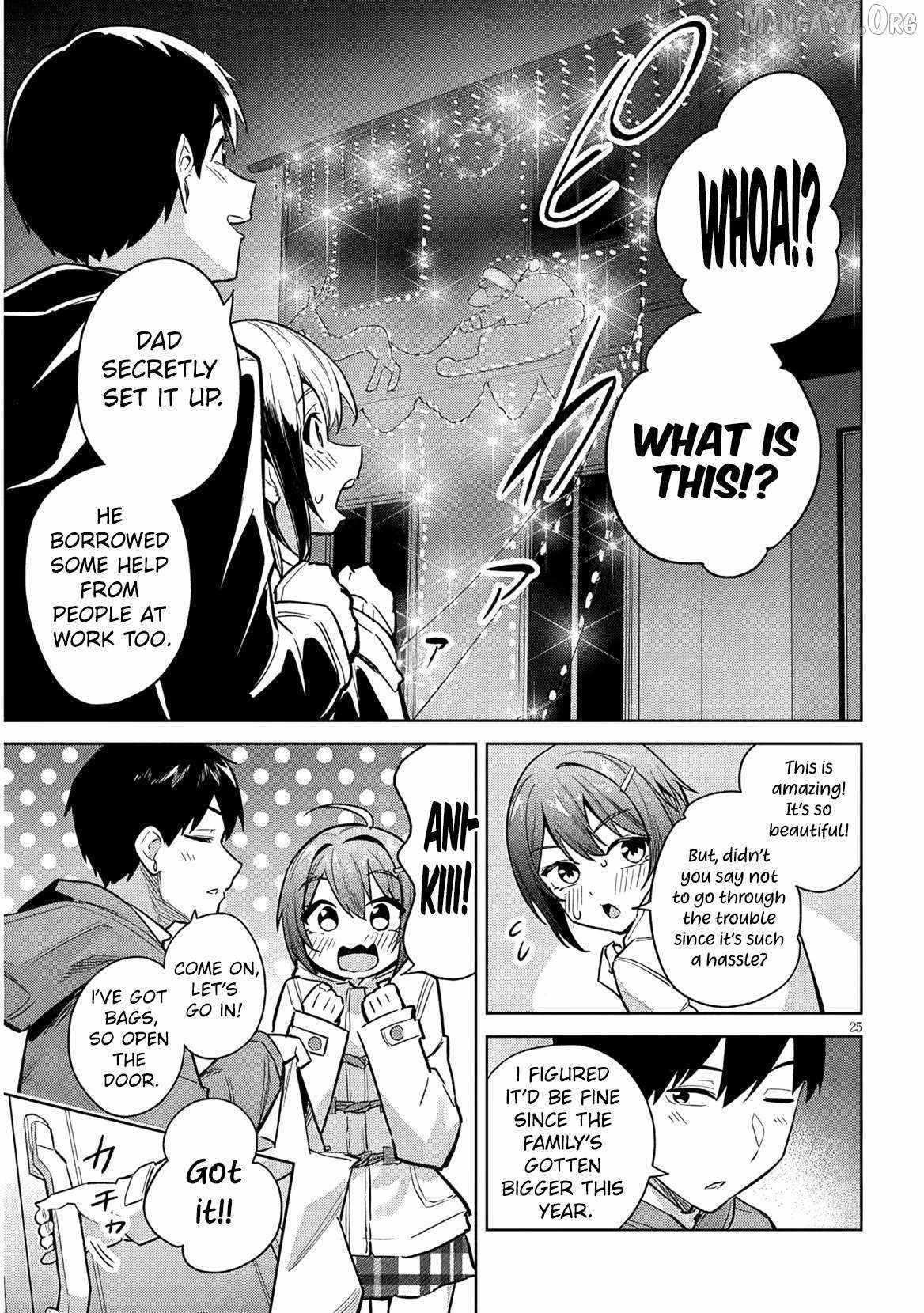 She was Actually My Stepsister.: Recently, the Sense of Distance Between Me and My New Stepbrother is Incredibly Close Chapter 35 page 26 - 
