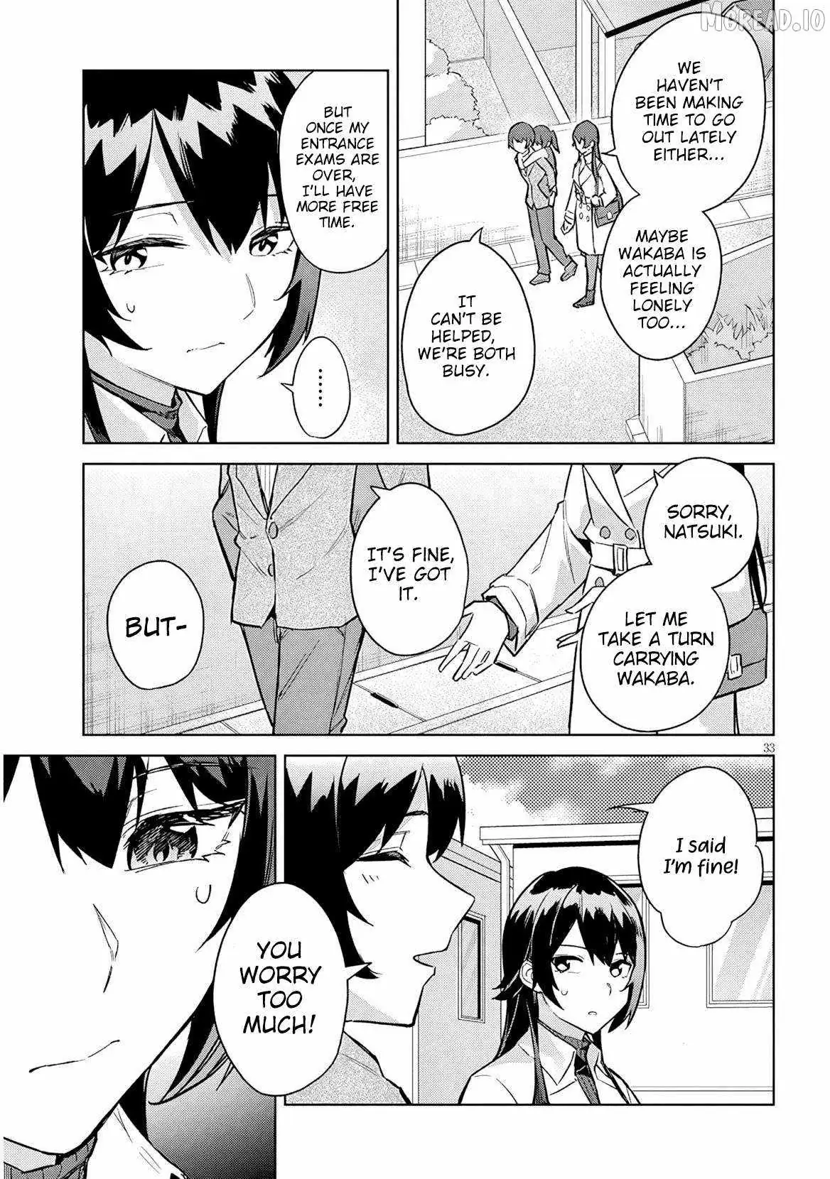 She was Actually My Stepsister.: Recently, the Sense of Distance Between Me and My New Stepbrother is Incredibly Close Chapter 36 page 33 - 