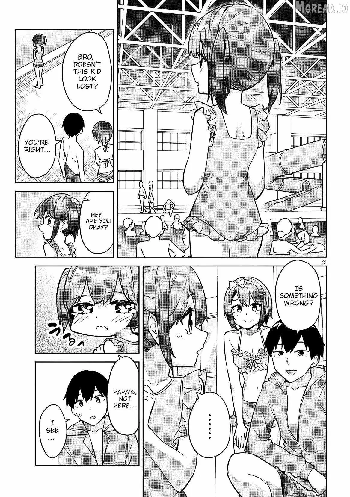 She was Actually My Stepsister.: Recently, the Sense of Distance Between Me and My New Stepbrother is Incredibly Close Chapter 37 page 22 - 