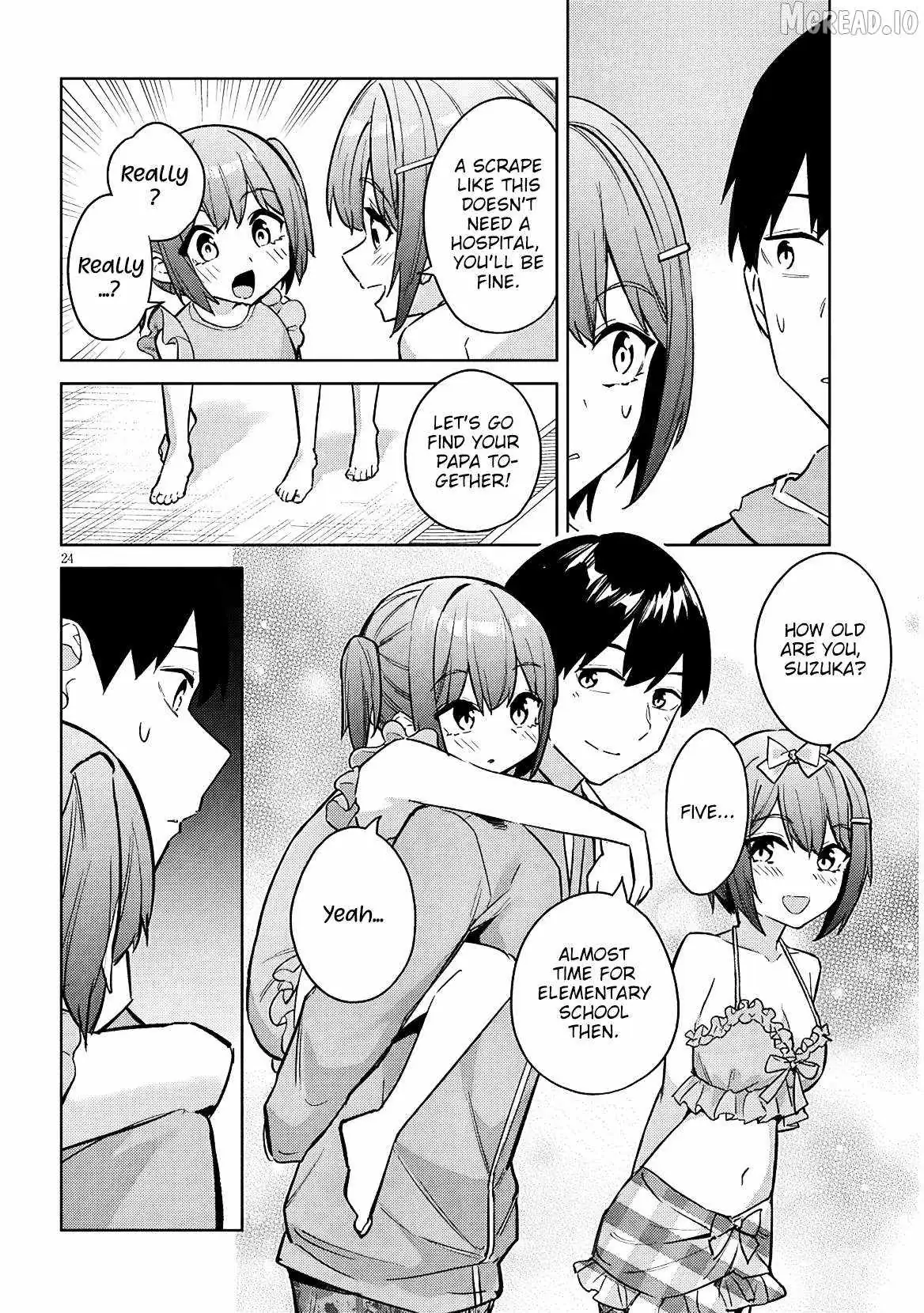 She was Actually My Stepsister.: Recently, the Sense of Distance Between Me and My New Stepbrother is Incredibly Close Chapter 37 page 25 - 