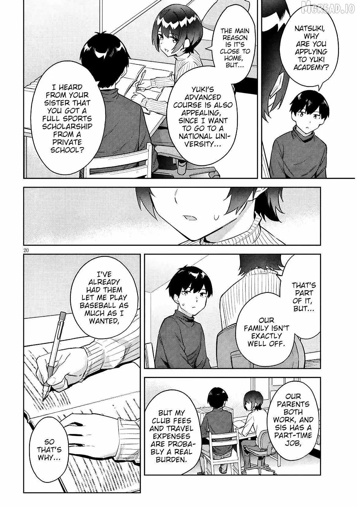 She was Actually My Stepsister.: Recently, the Sense of Distance Between Me and My New Stepbrother is Incredibly Close Chapter 38 page 21 - 