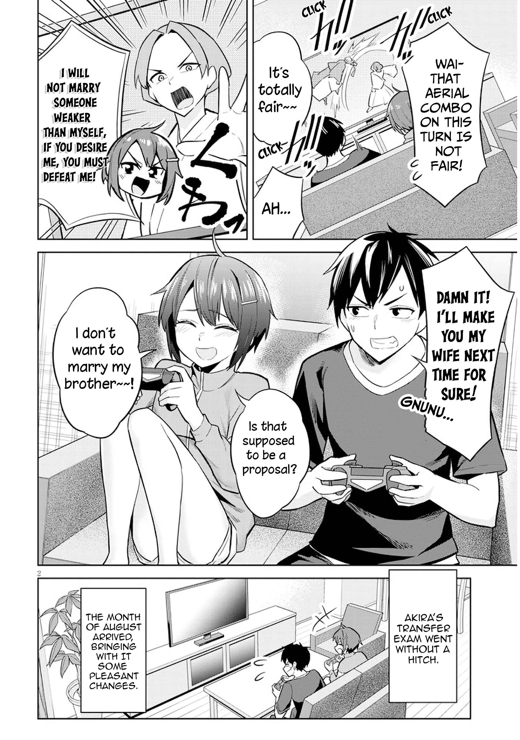 She was Actually My Stepsister.: Recently, the Sense of Distance Between Me and My New Stepbrother is Incredibly Close Chapter 4 page 2 - 