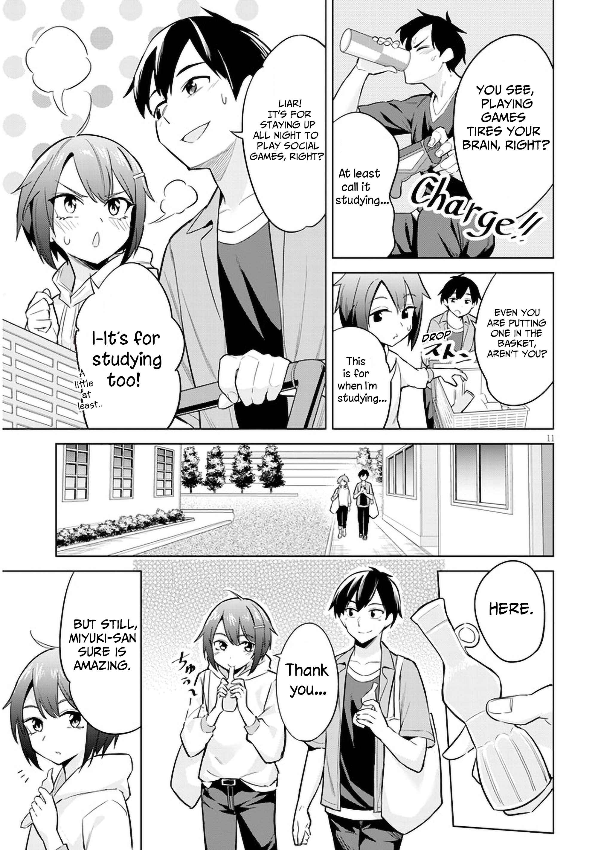 She was Actually My Stepsister.: Recently, the Sense of Distance Between Me and My New Stepbrother is Incredibly Close Chapter 4 page 11 - 