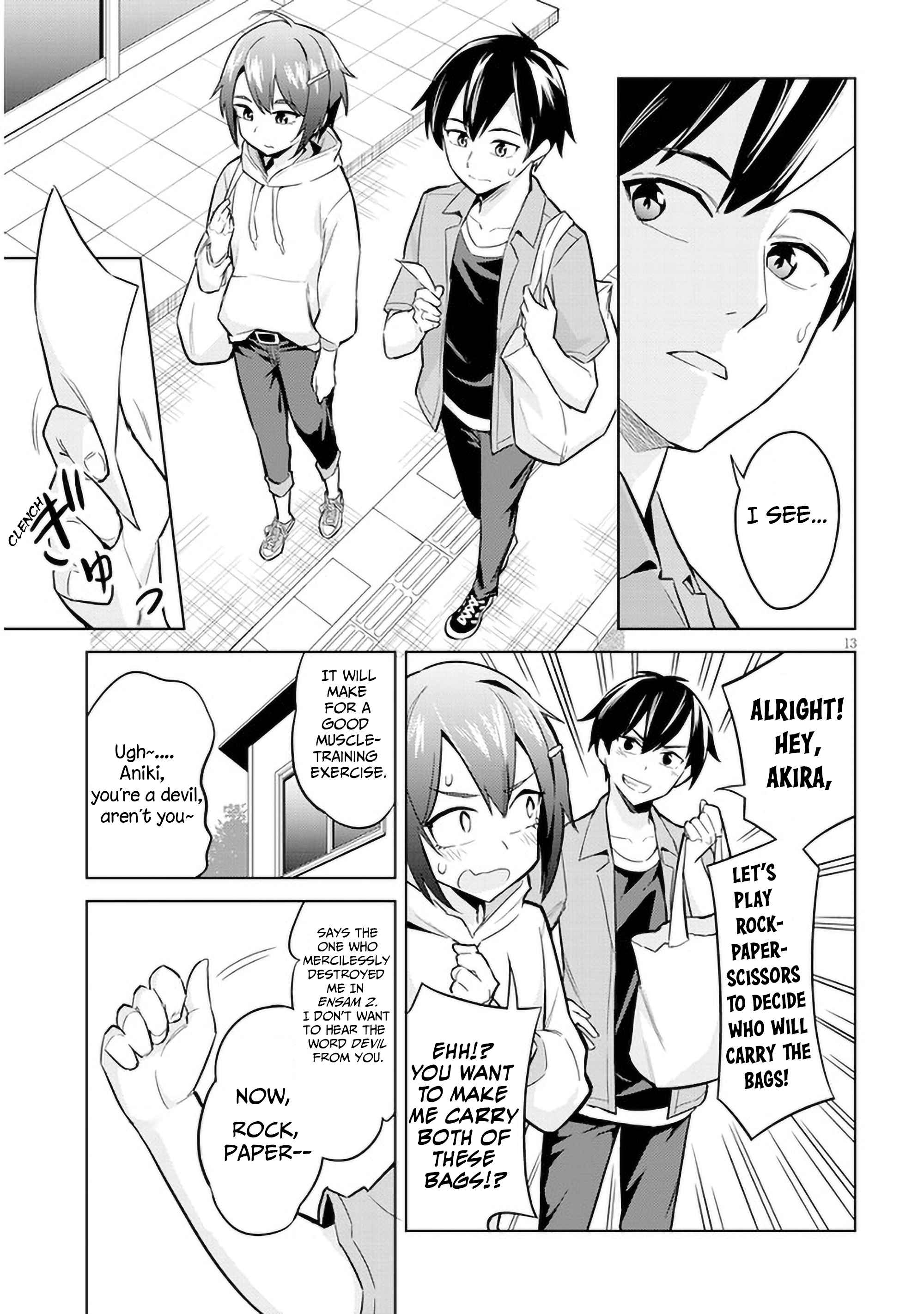 She was Actually My Stepsister.: Recently, the Sense of Distance Between Me and My New Stepbrother is Incredibly Close Chapter 4 page 13 - 