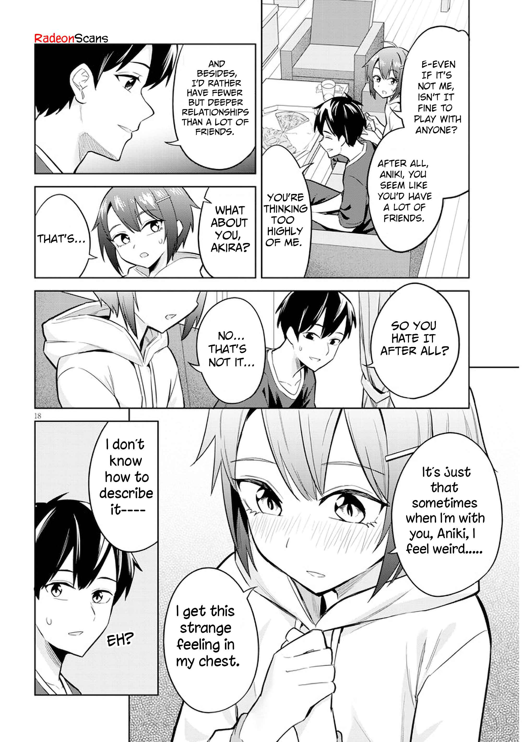 She was Actually My Stepsister.: Recently, the Sense of Distance Between Me and My New Stepbrother is Incredibly Close Chapter 4 page 18 - 