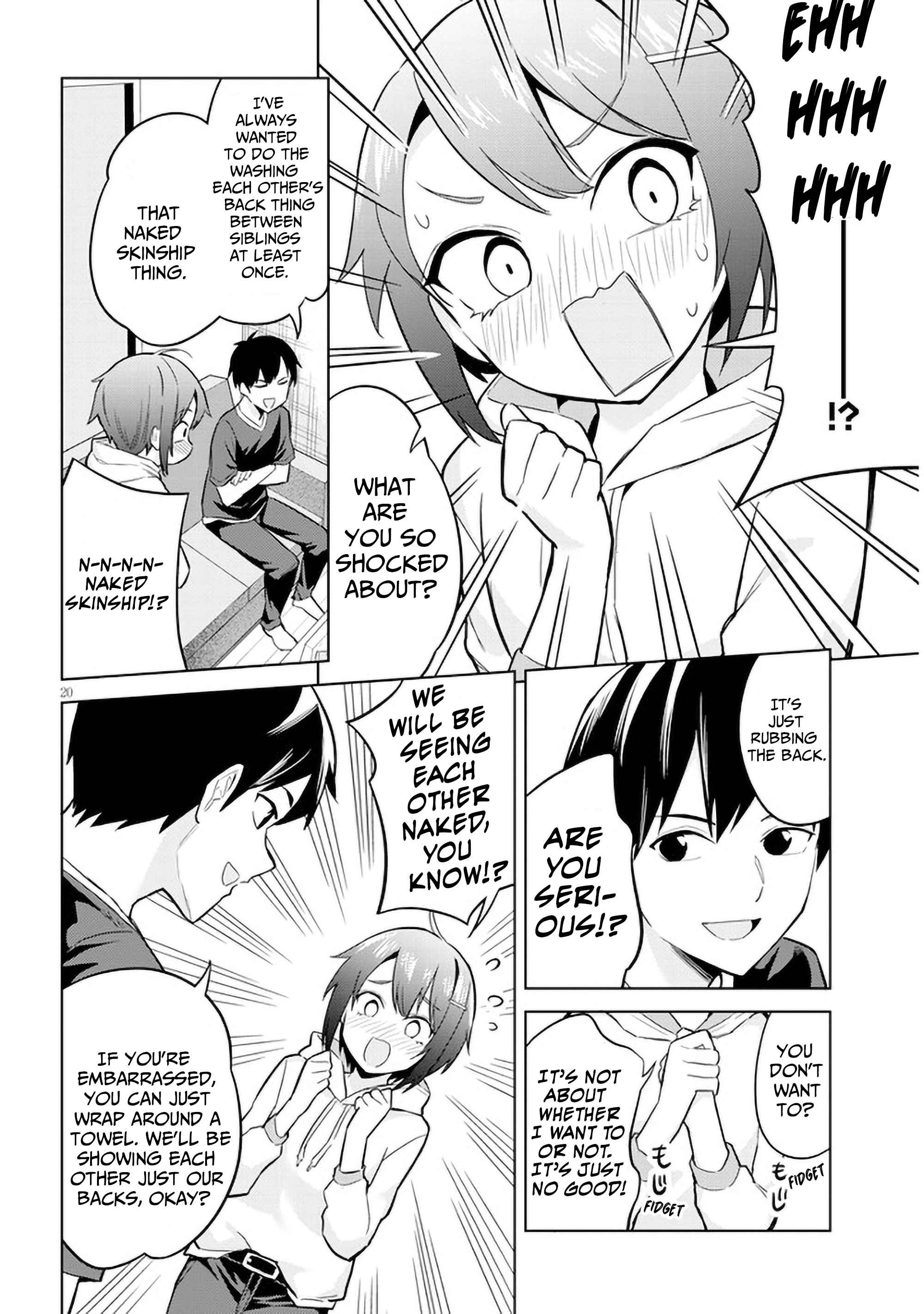 She was Actually My Stepsister.: Recently, the Sense of Distance Between Me and My New Stepbrother is Incredibly Close Chapter 4 page 20 - 