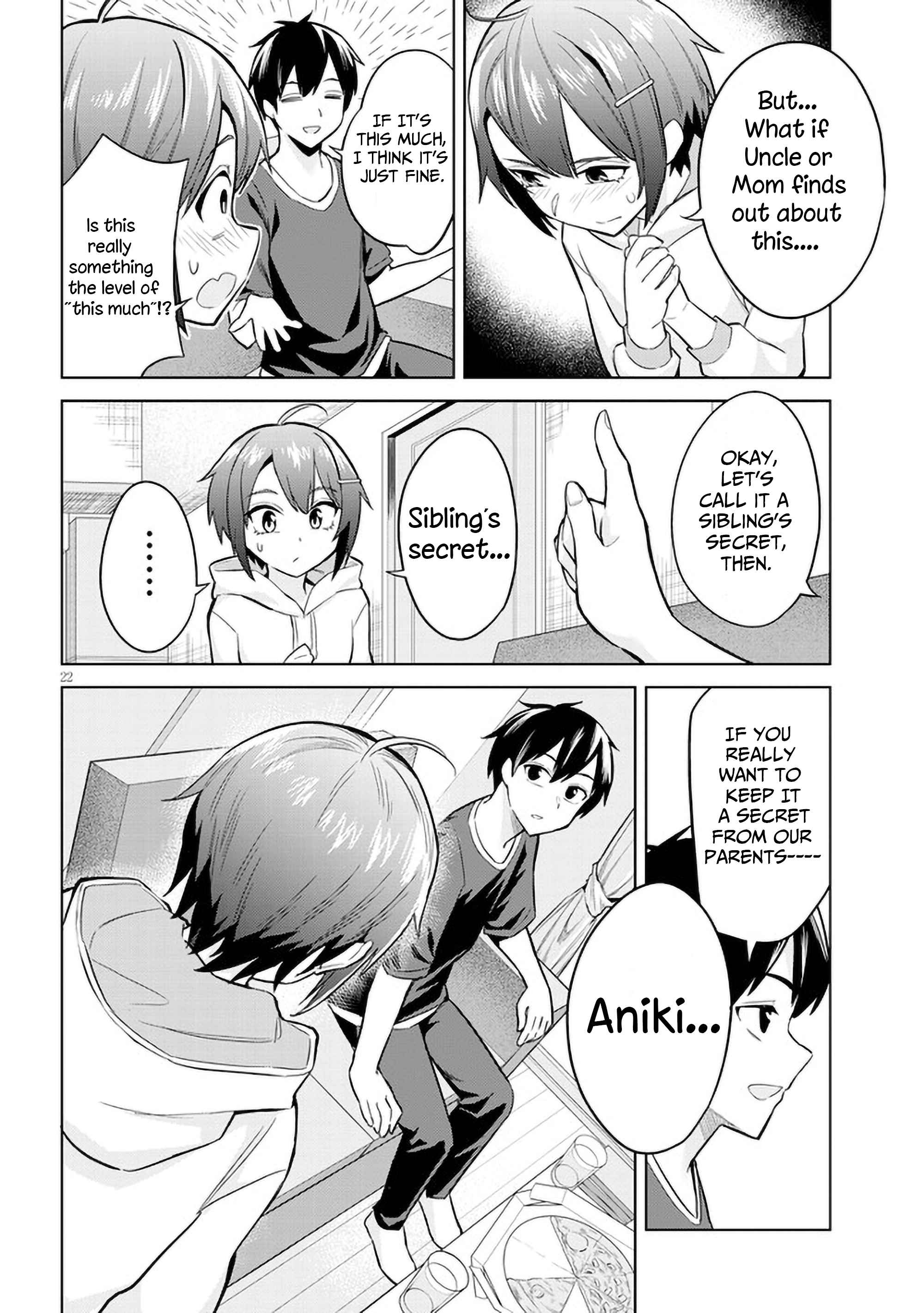She was Actually My Stepsister.: Recently, the Sense of Distance Between Me and My New Stepbrother is Incredibly Close Chapter 4 page 22 - 