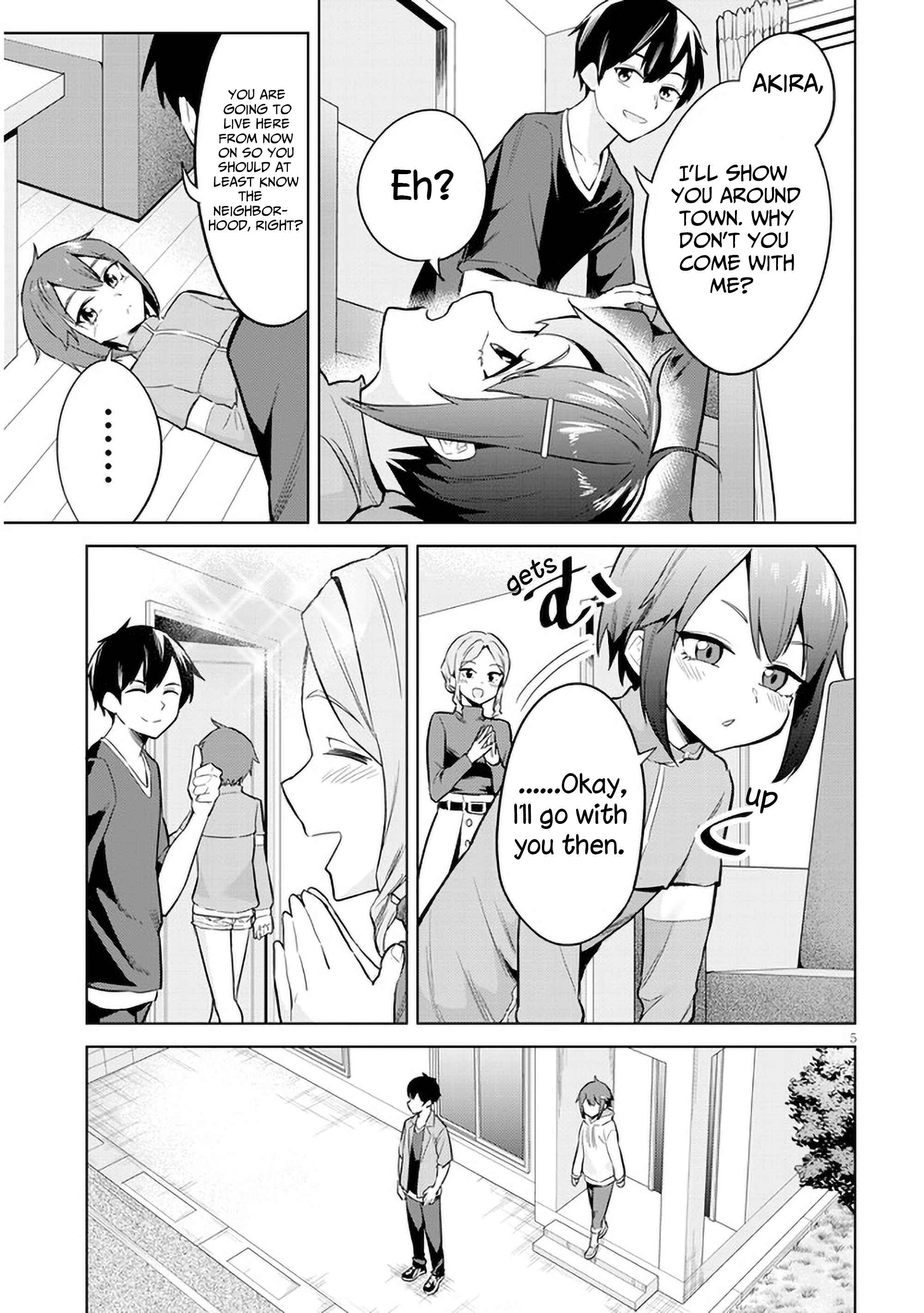 She was Actually My Stepsister.: Recently, the Sense of Distance Between Me and My New Stepbrother is Incredibly Close Chapter 4 page 5 - 