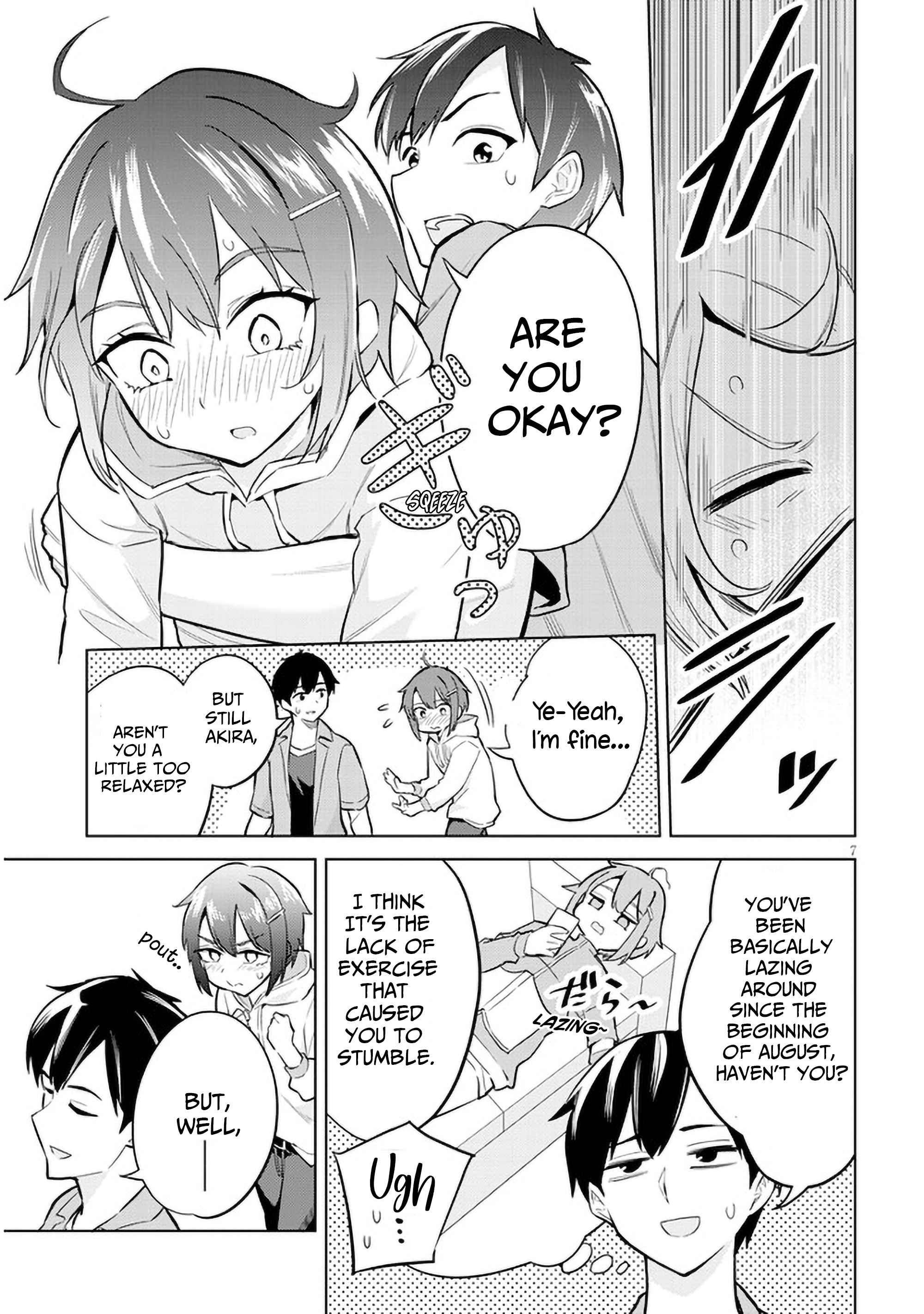 She was Actually My Stepsister.: Recently, the Sense of Distance Between Me and My New Stepbrother is Incredibly Close Chapter 4 page 7 - 
