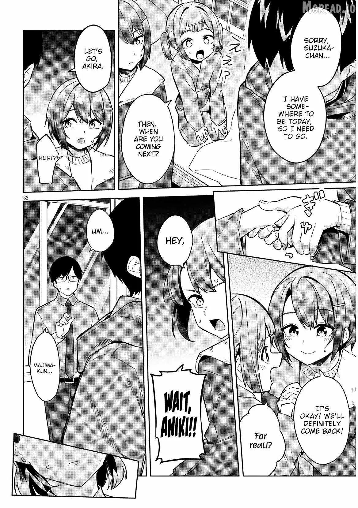 She was Actually My Stepsister.: Recently, the Sense of Distance Between Me and My New Stepbrother is Incredibly Close Chapter 40 page 32 - 
