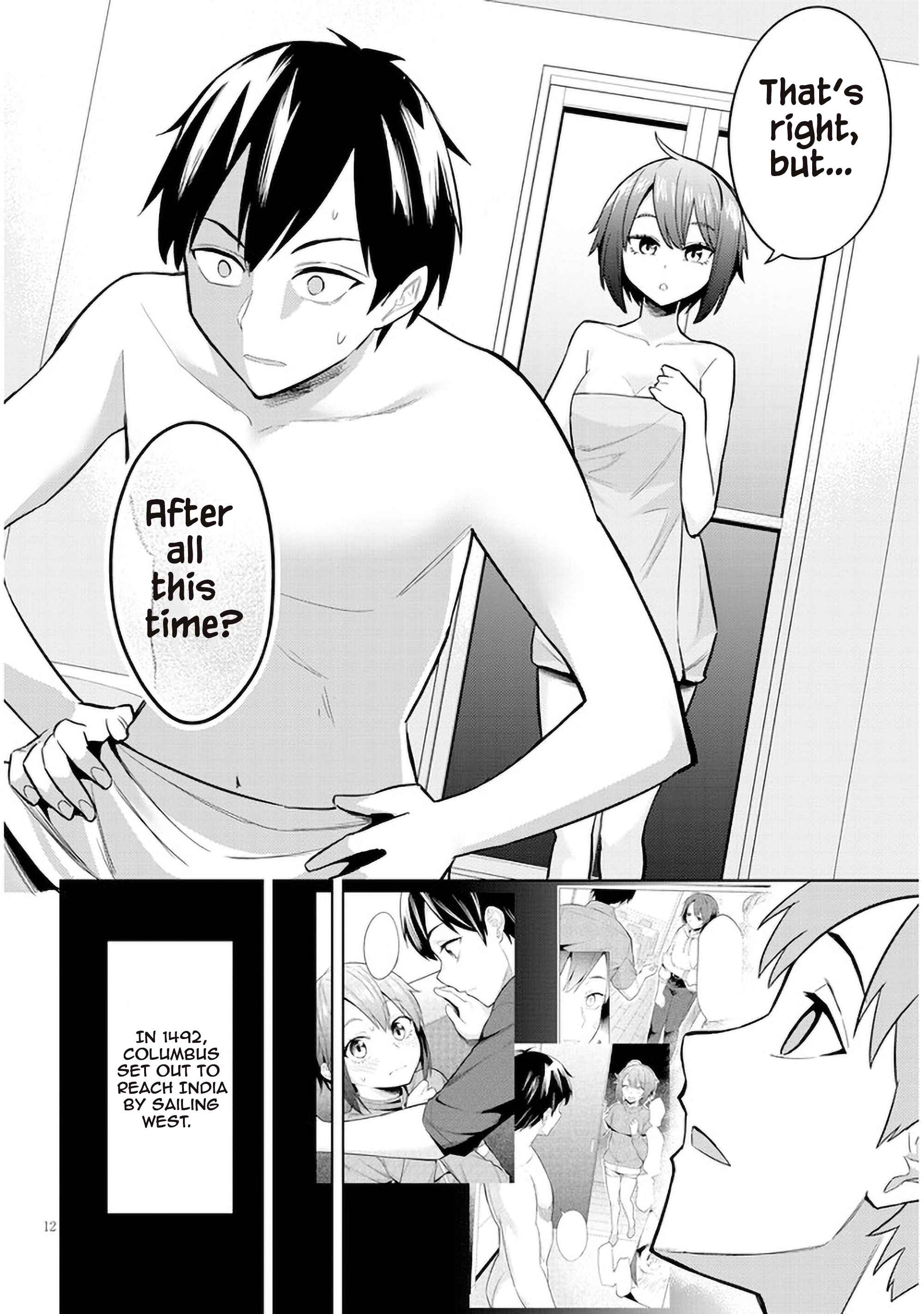 She was Actually My Stepsister.: Recently, the Sense of Distance Between Me and My New Stepbrother is Incredibly Close Chapter 5 page 12 - 